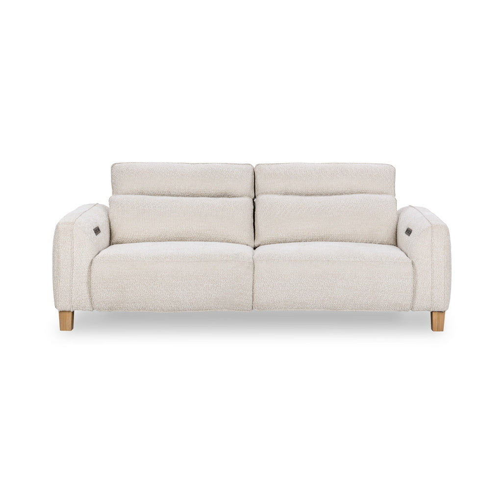 Conway Power Recliner Sofa - Ivory