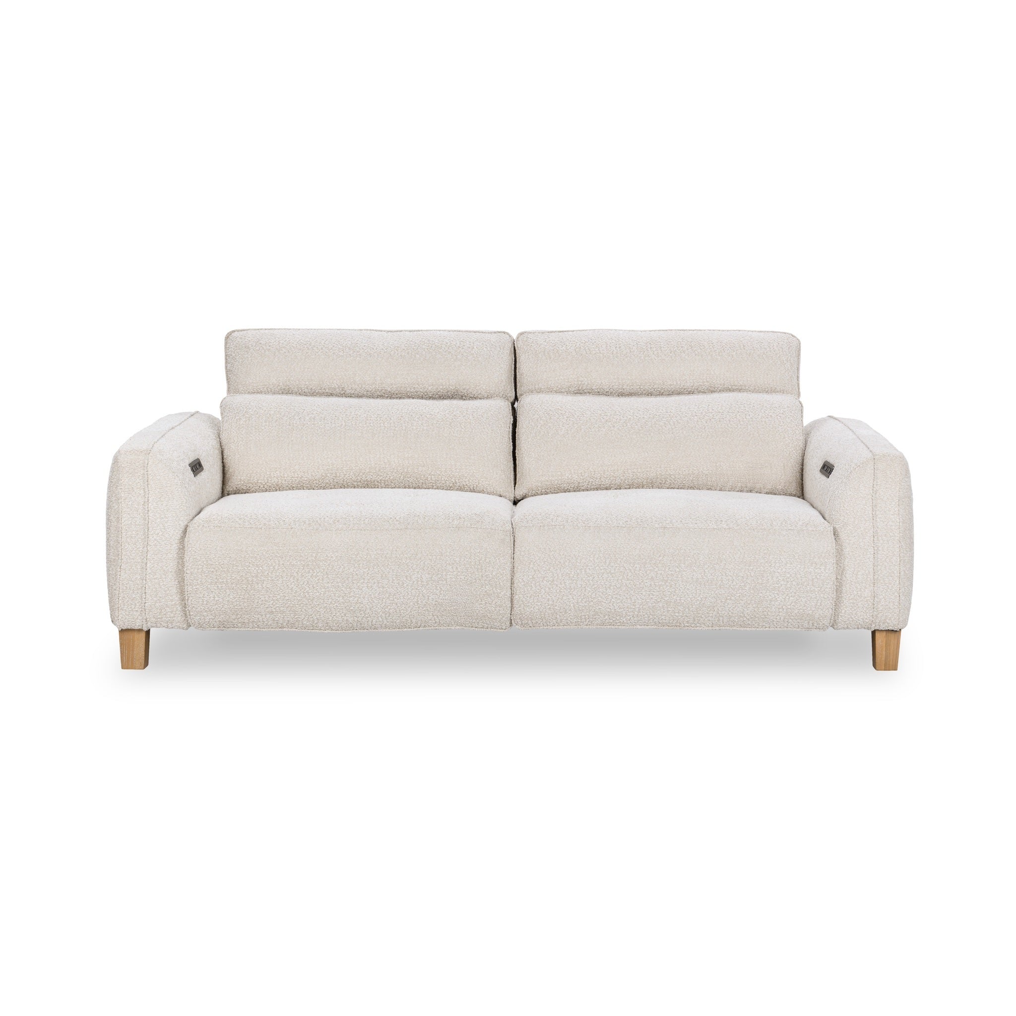 Conway Power Recliner Sofa - Ivory