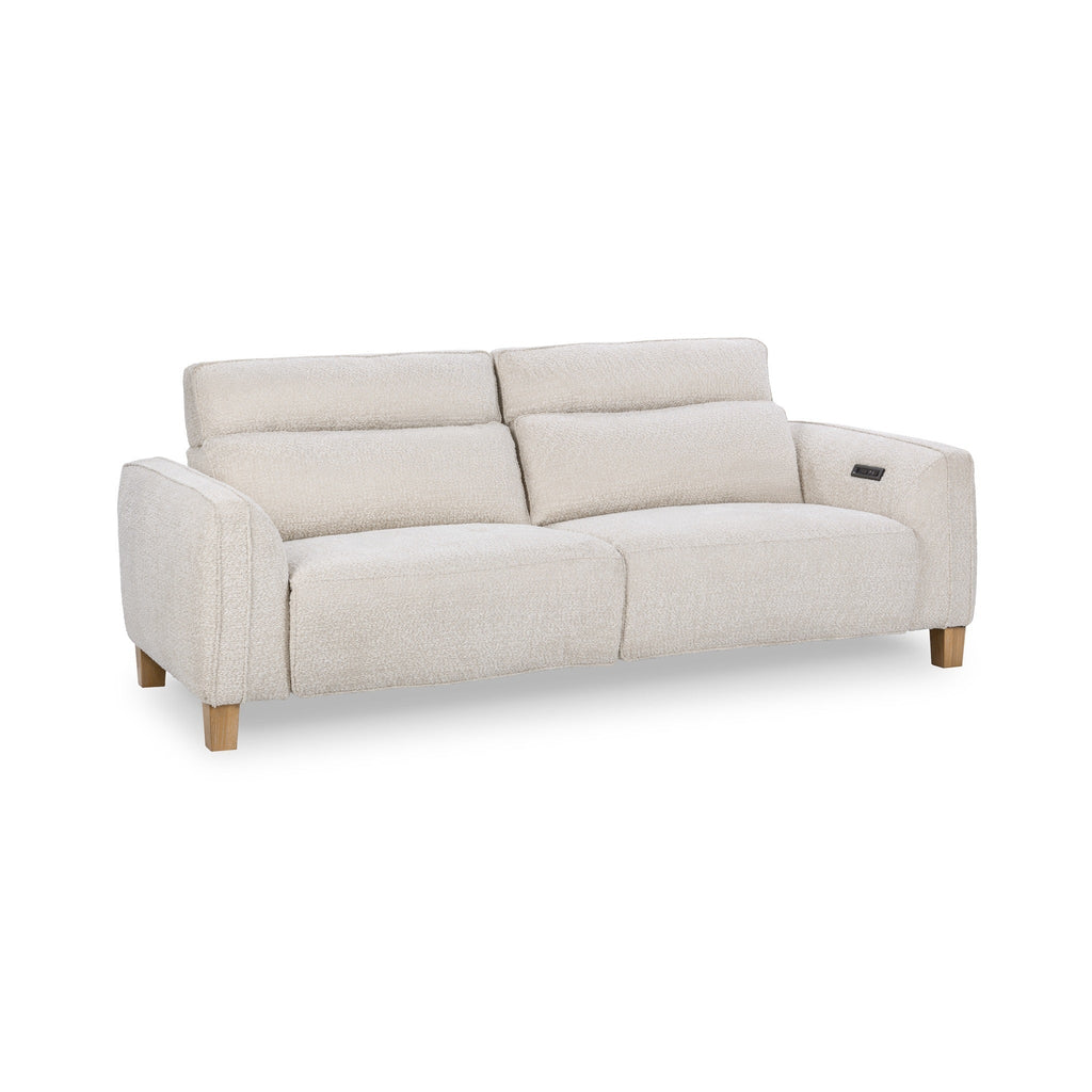 Conway Power Recliner Sofa - Ivory