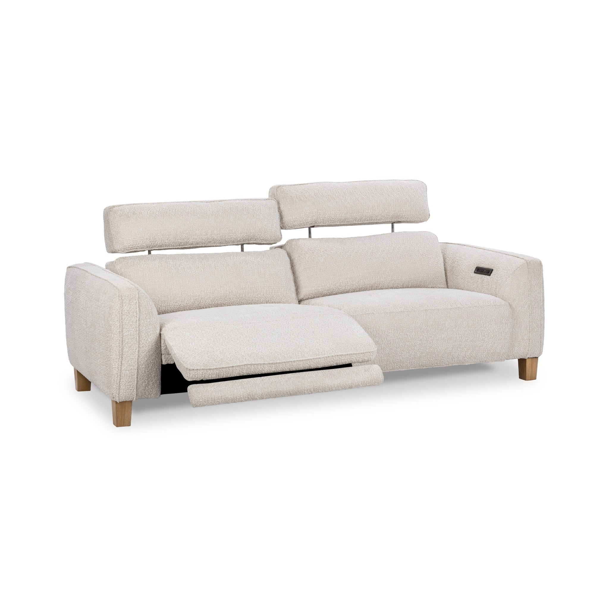 Conway Power Recliner Sofa - Ivory