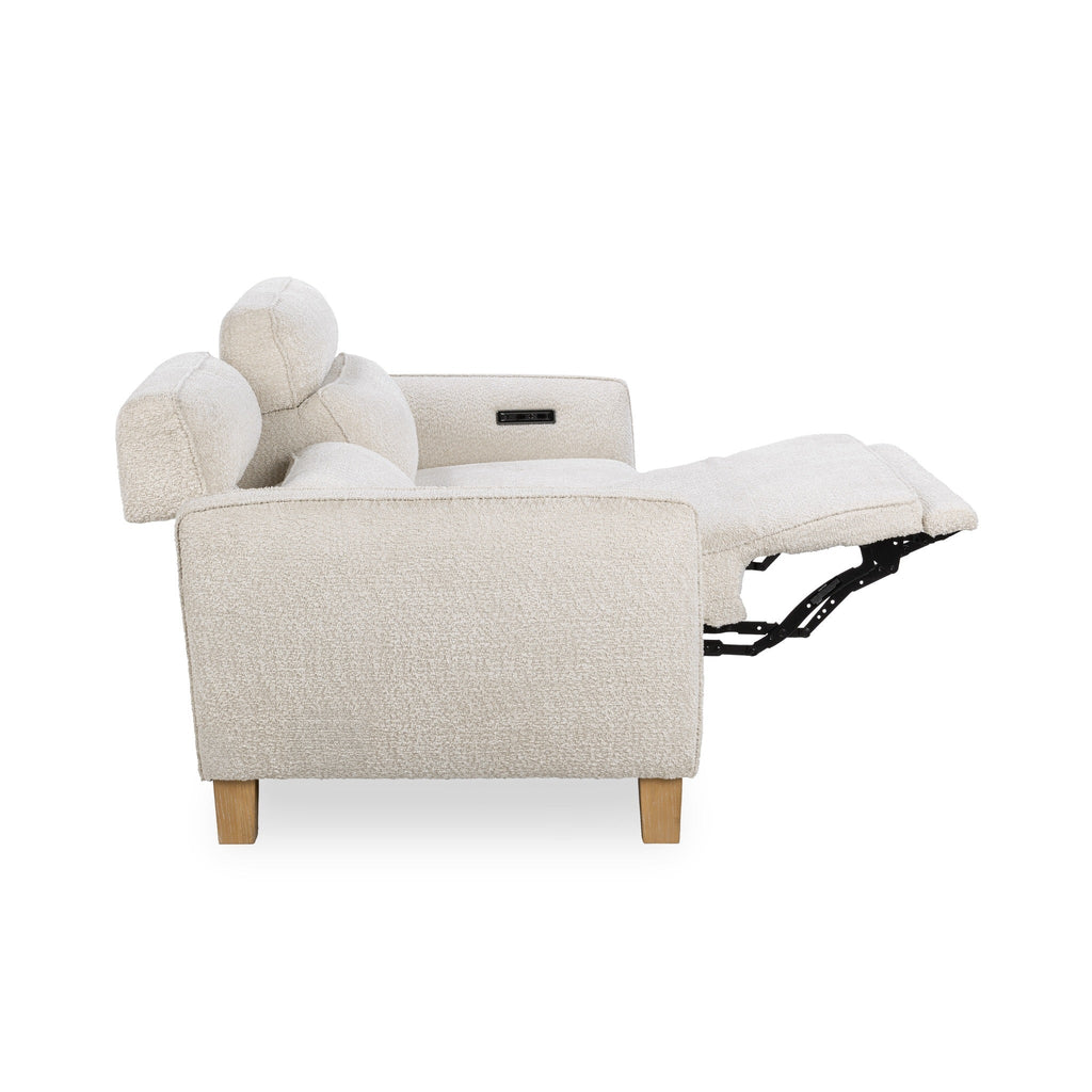 Conway Power Recliner Sofa - Ivory