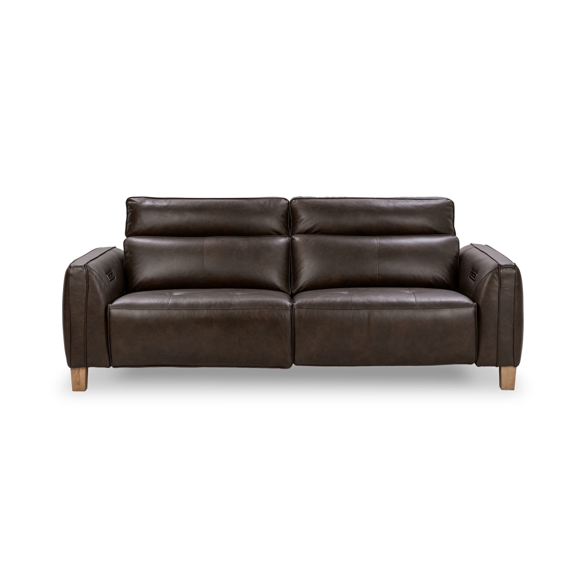 Conway Power Recliner Sofa - Brown
