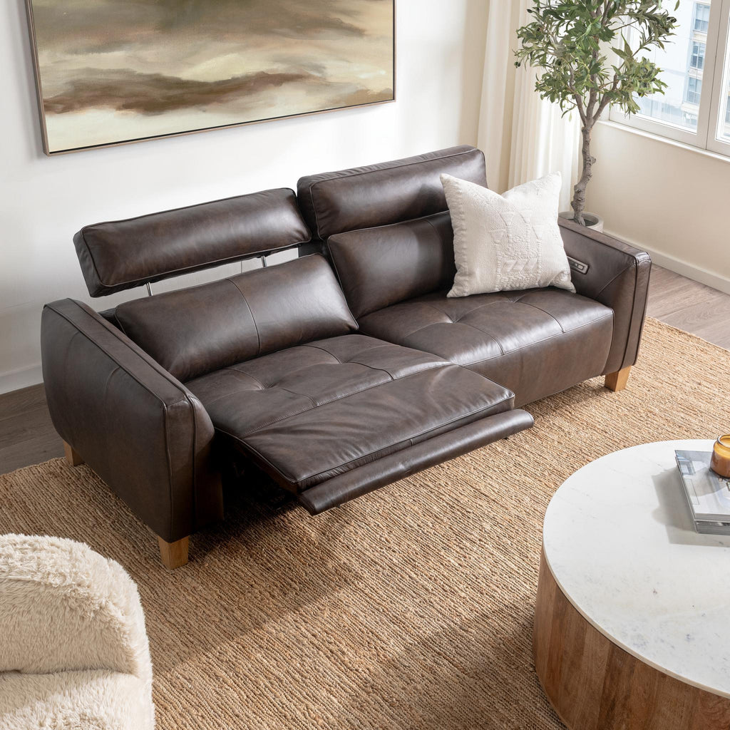 Conway Power Recliner Sofa - Brown