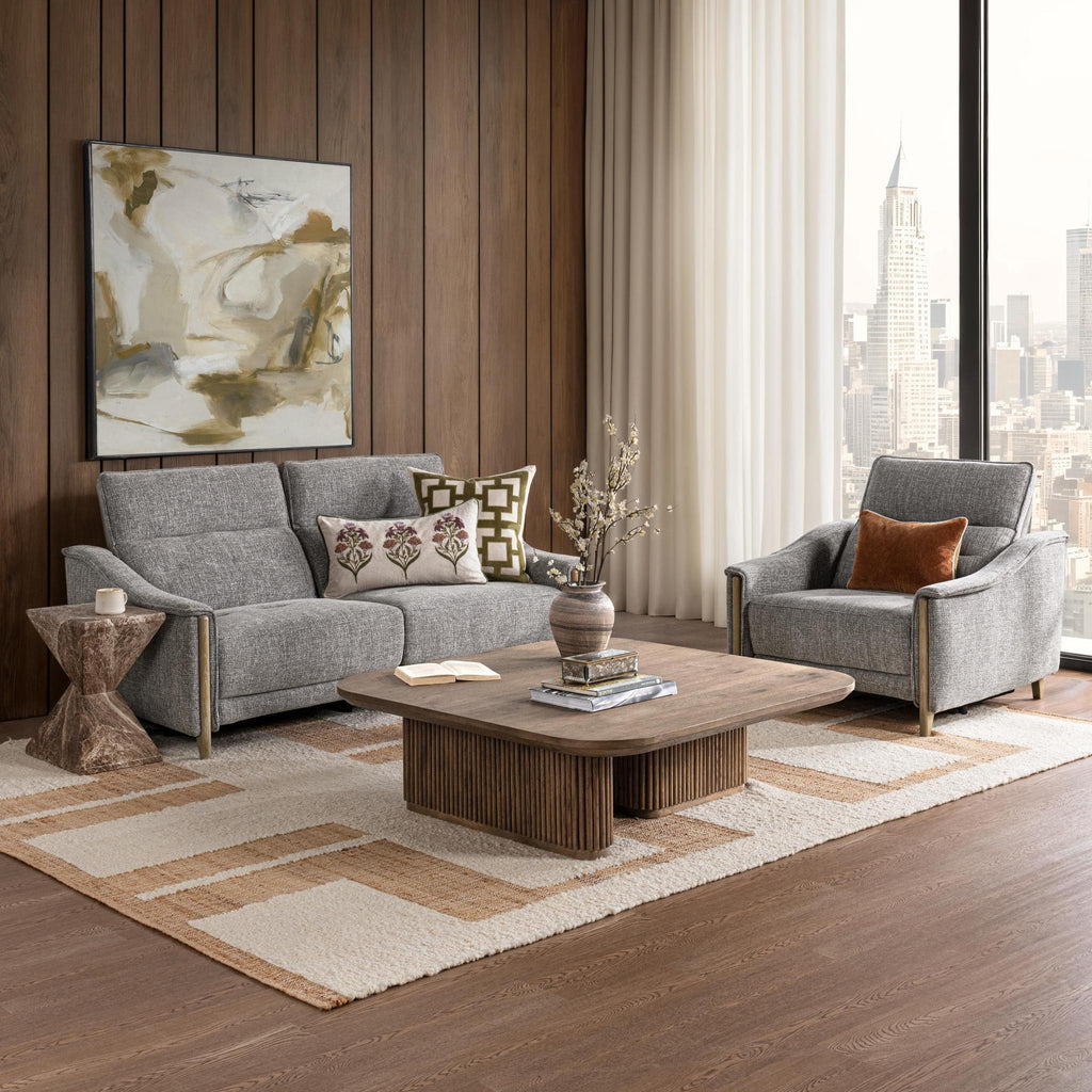 Cullman 2pc Power Recliner - Shellstone