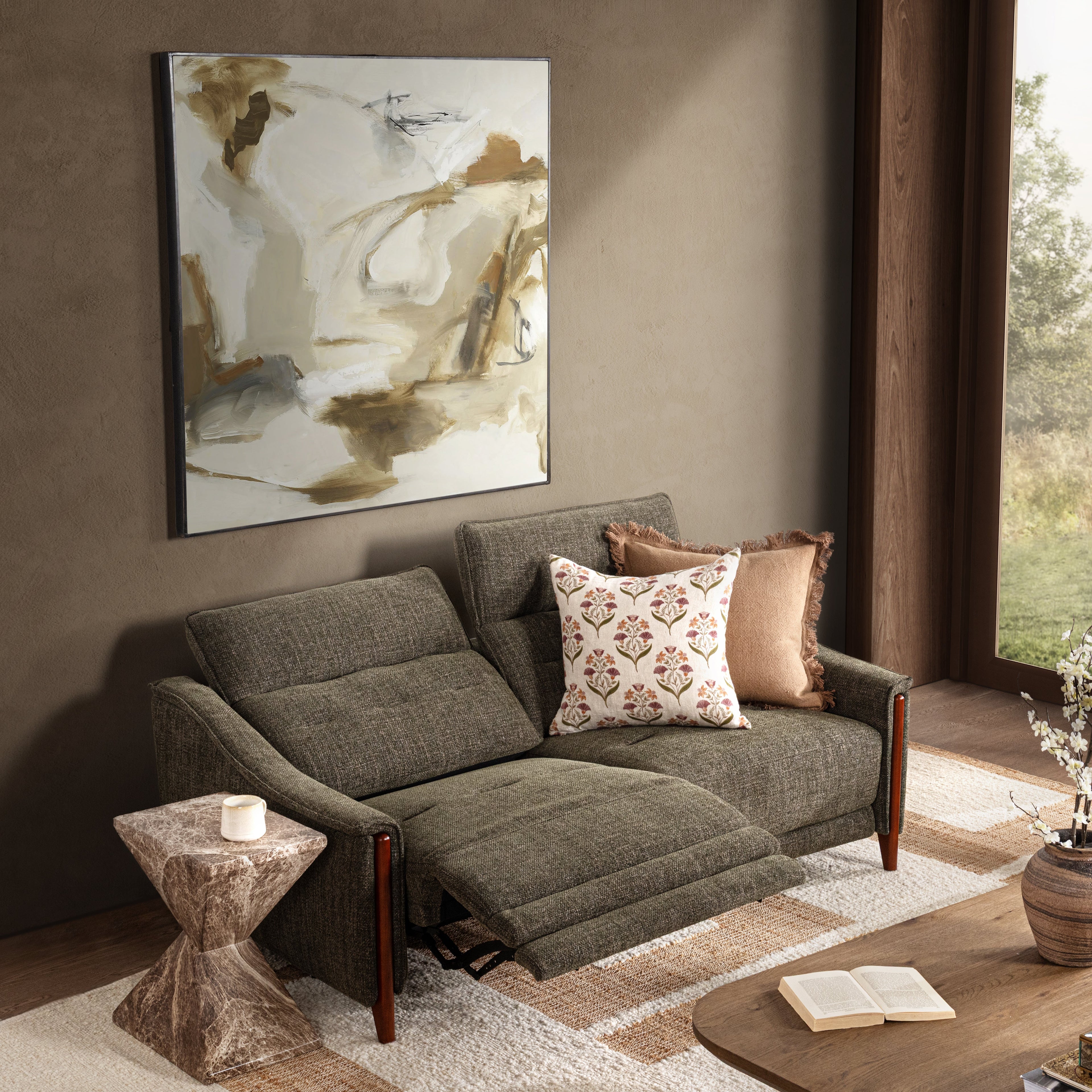 Cullman 2 pc Power Recliner - Urban Kale