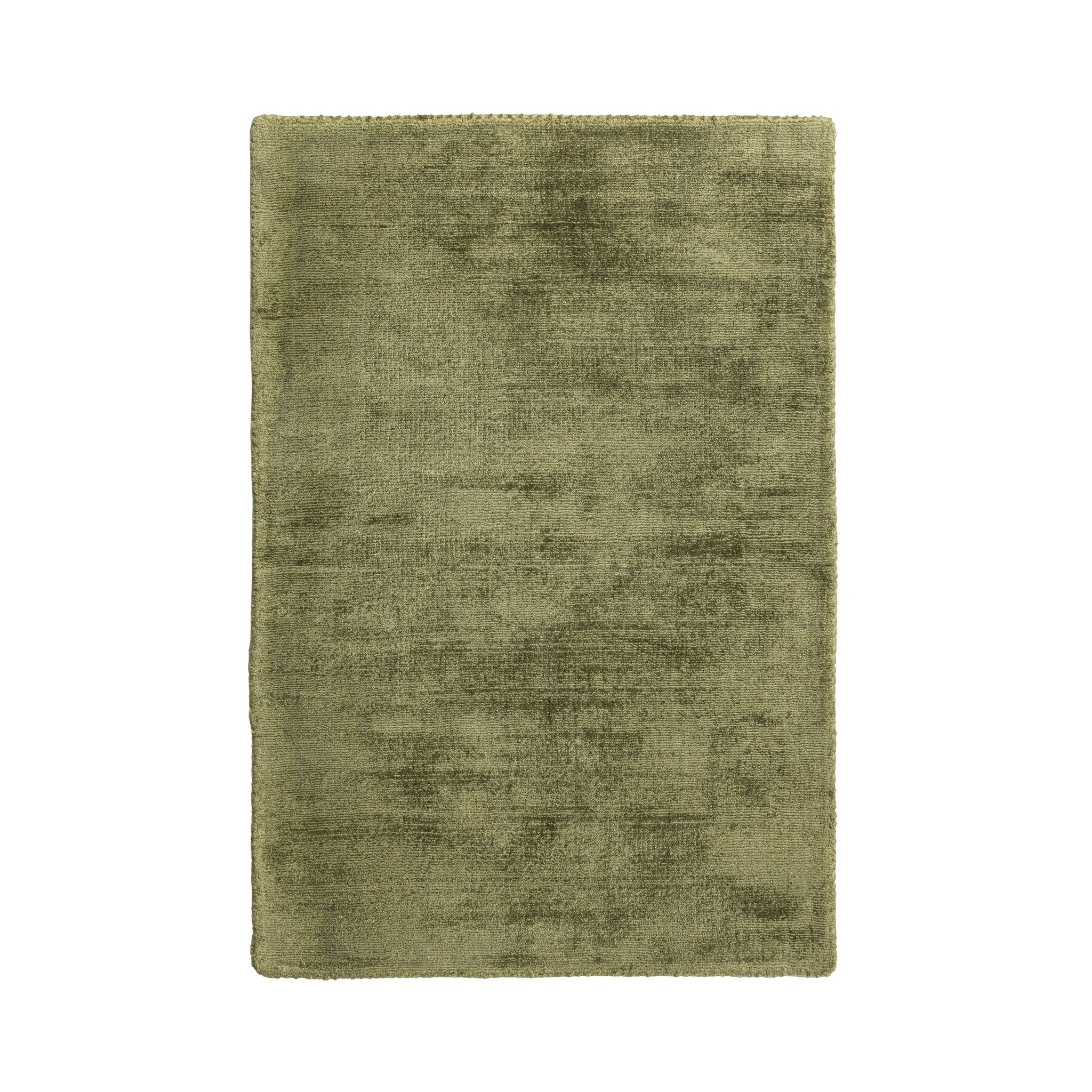Berlin Distressed Rug - Olive Green