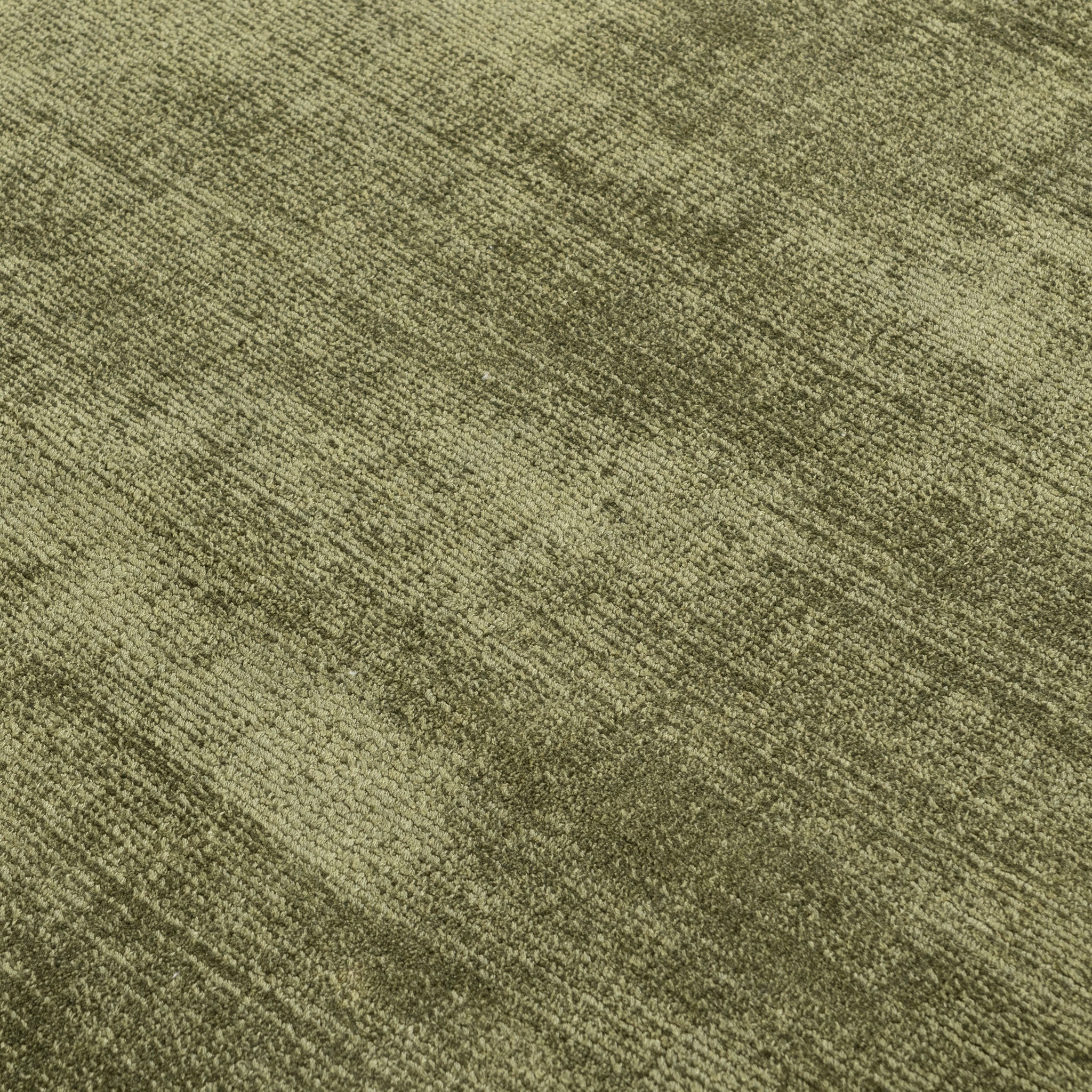 Berlin Distressed Rug - Olive Green