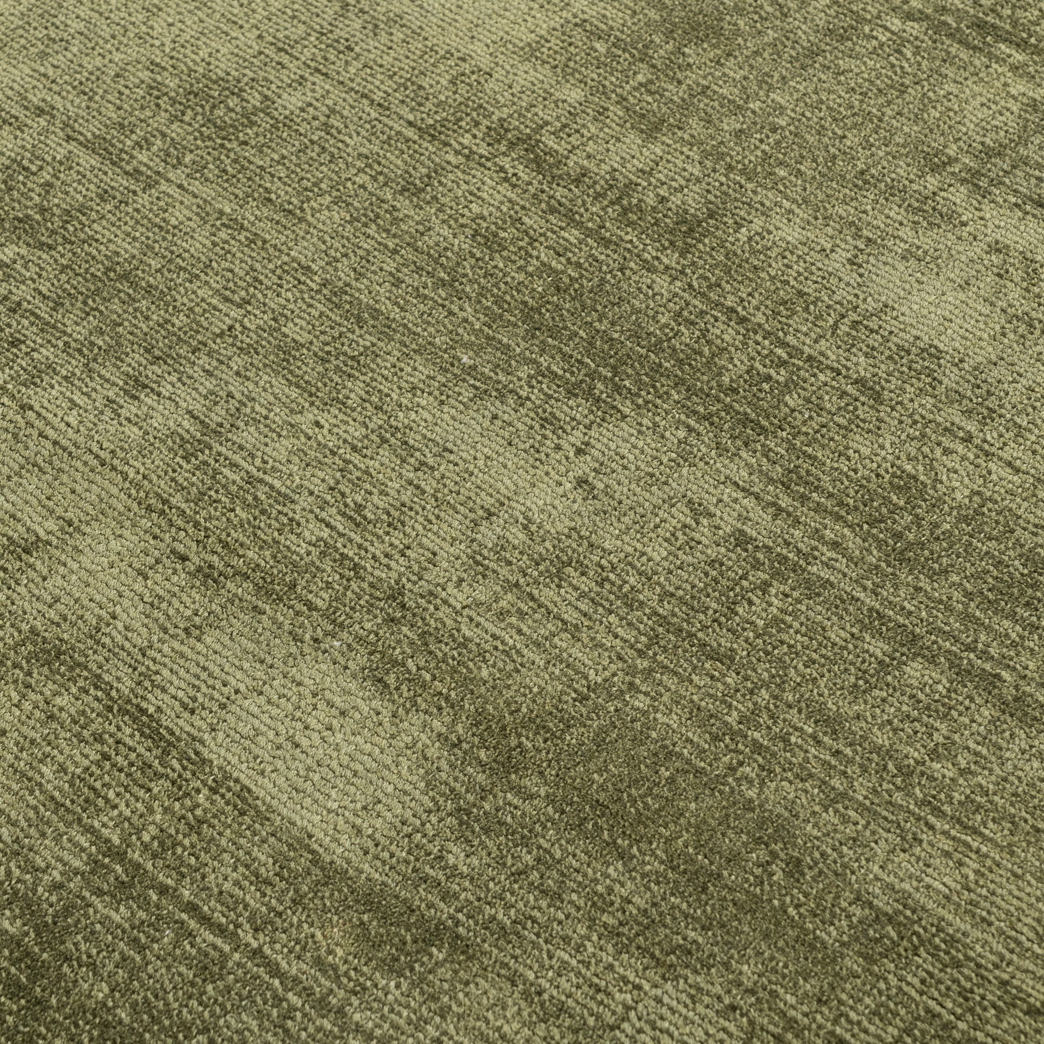 Berlin Distressed Rug - Olive Green