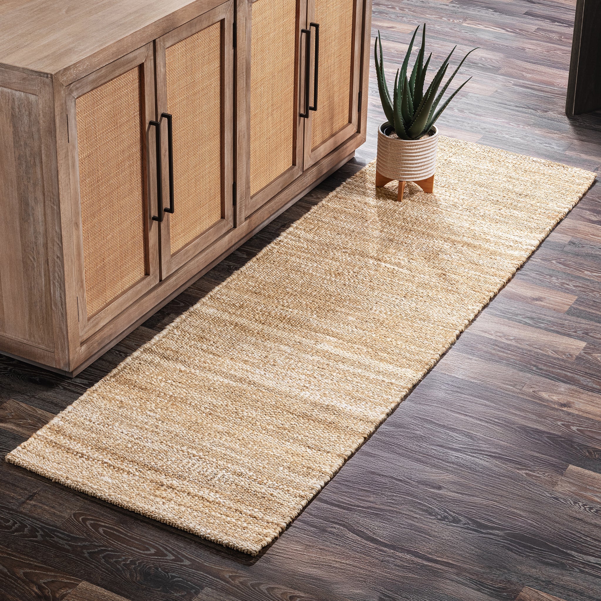 Atherton Jute Rug - Natural/Ivory