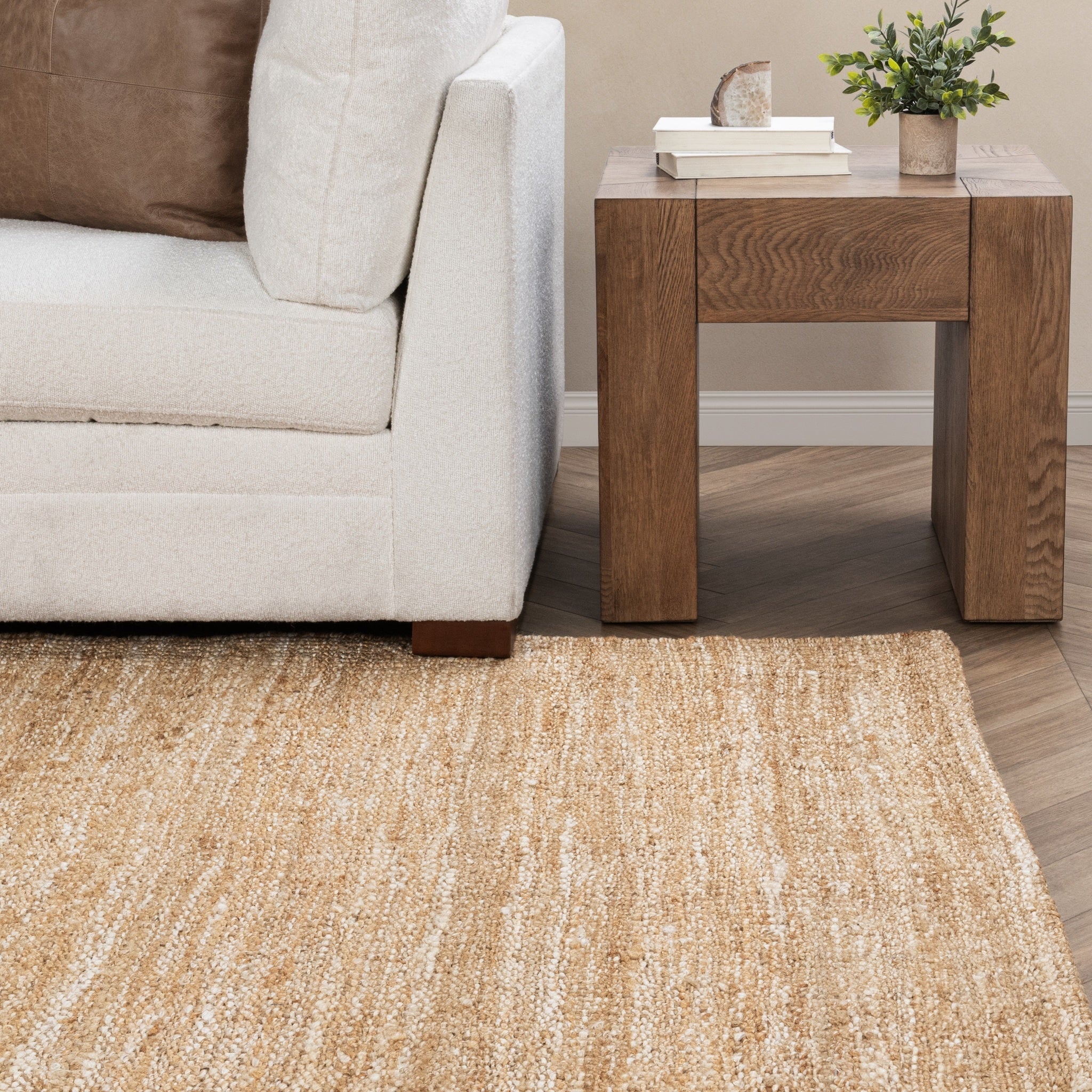 Atherton Jute Rug - Natural/Ivory