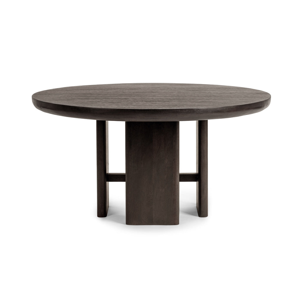 Celadon 60" Round Dining Table - Truffle Roast