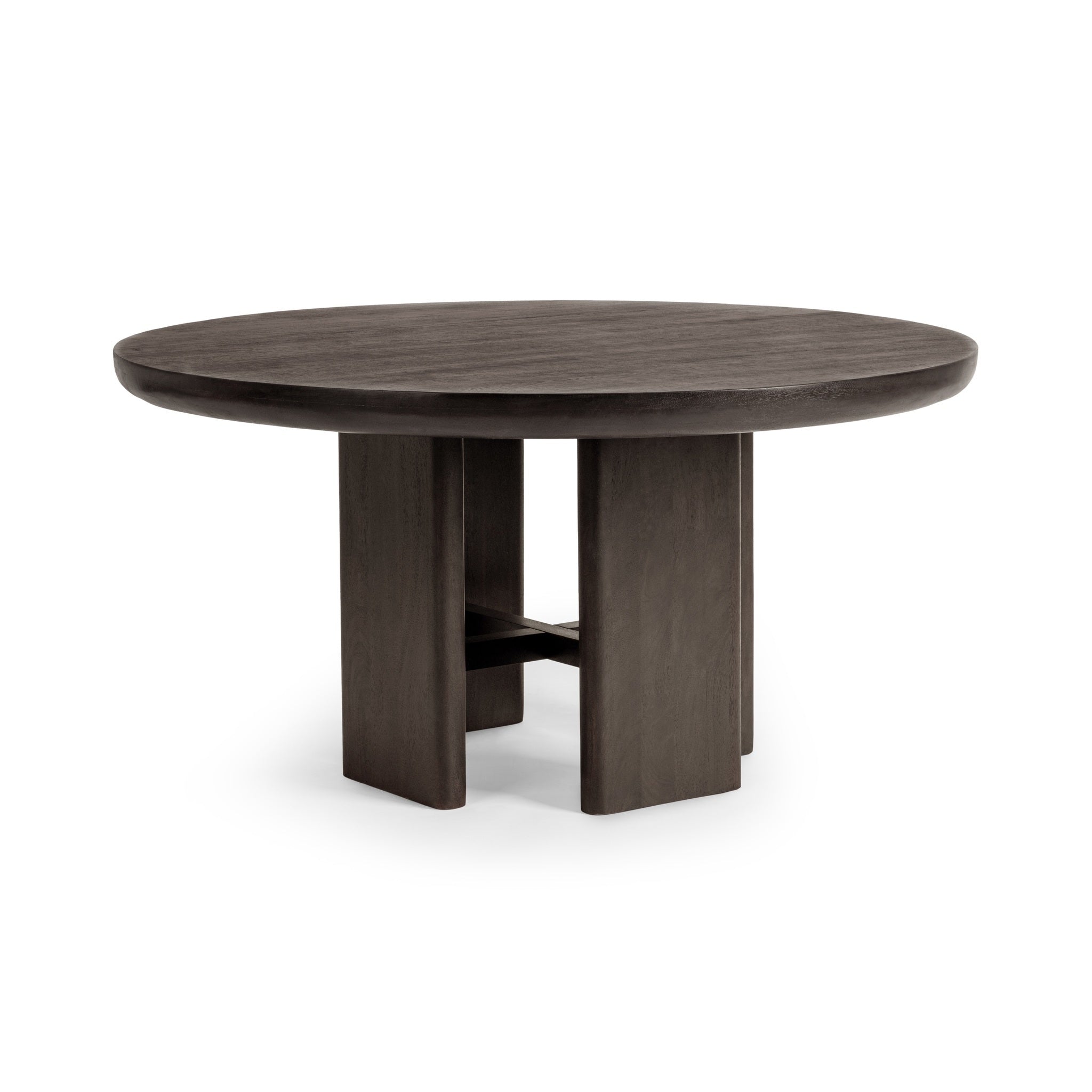 Celadon 60" Round Dining Table - Truffle Roast