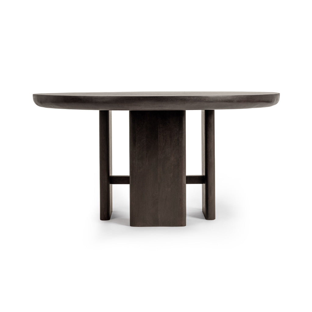 Celadon 60" Round Dining Table - Truffle Roast
