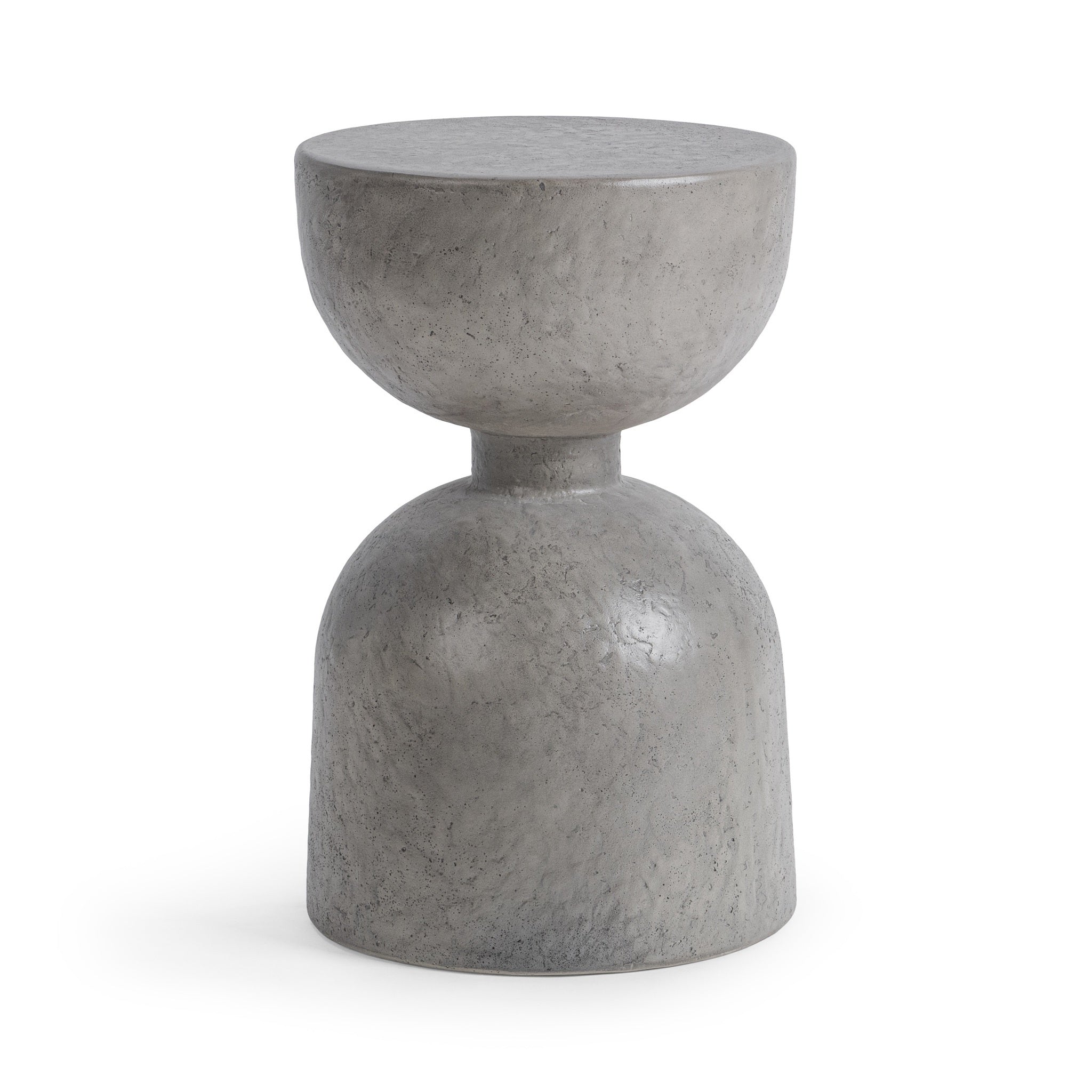 Adna Outdoor Accent Table - Dark Gray