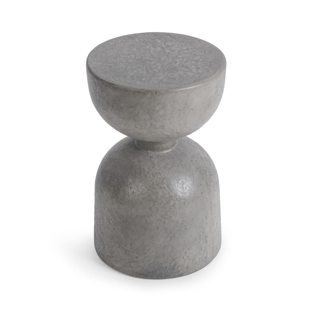 Adna Outdoor Accent Table - Dark Gray