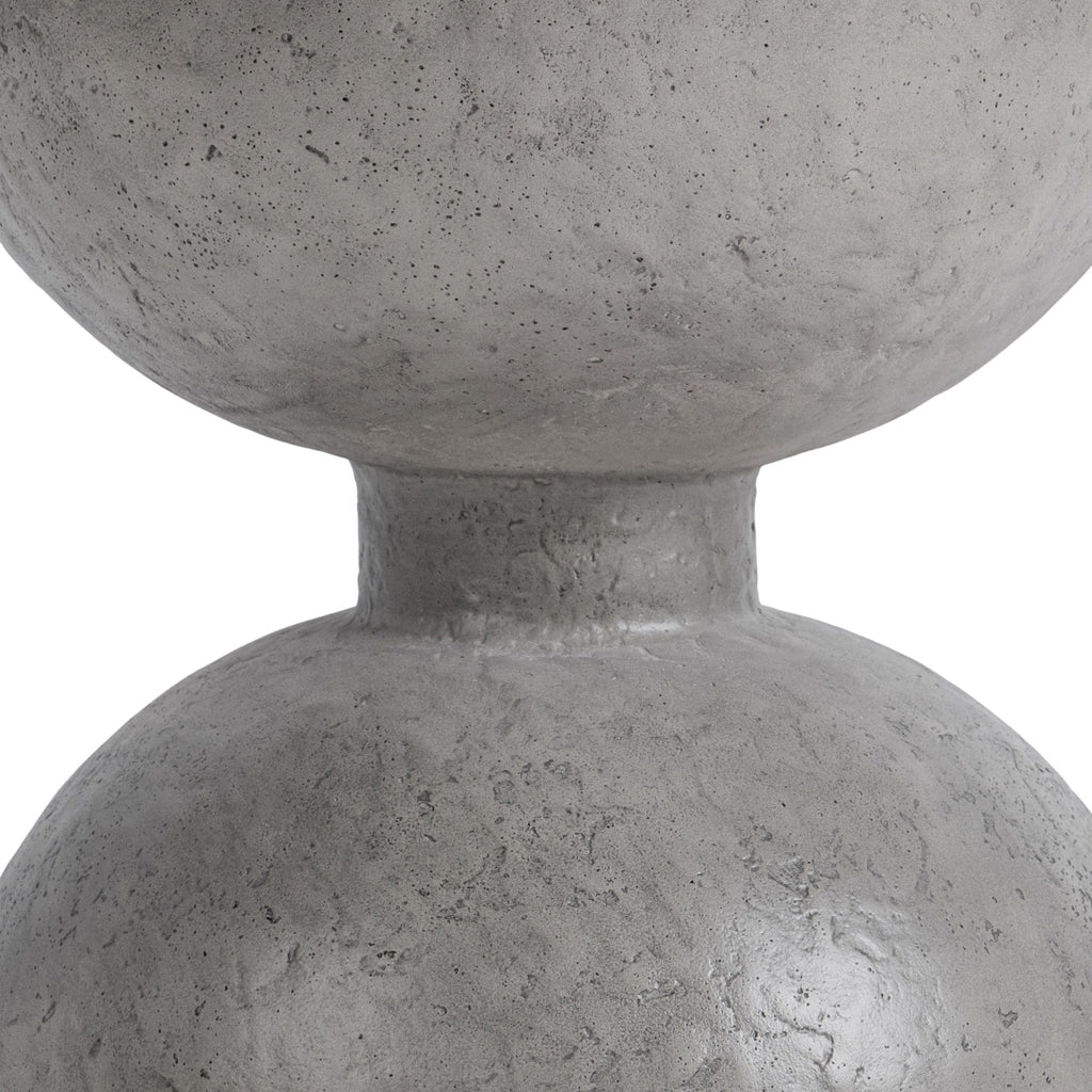 Adna Outdoor Accent Table - Dark Gray