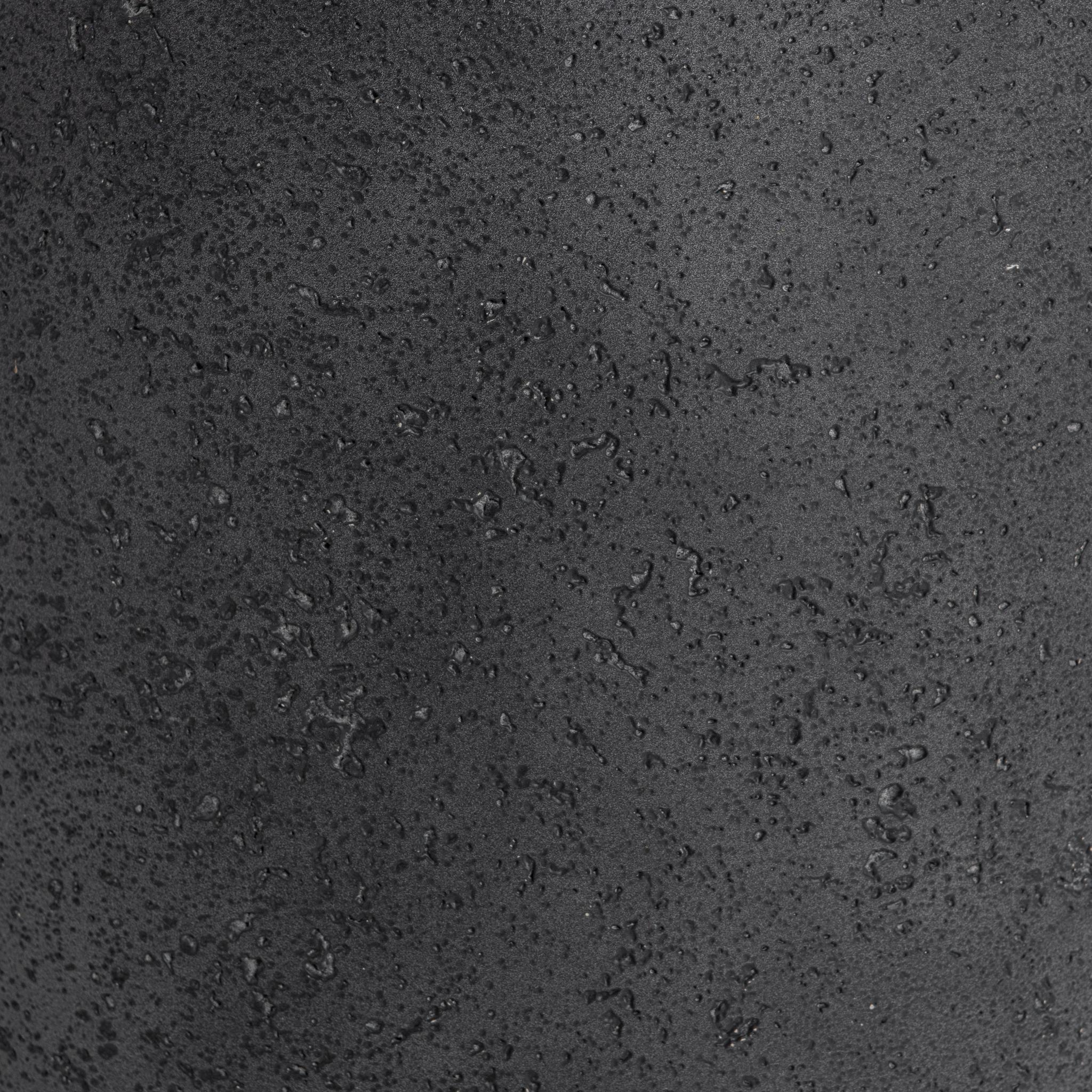 Darsa 20" Outdoor Round Accent Table - Dark Gray