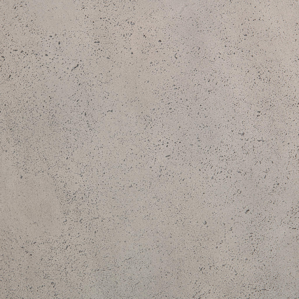 Delaine Outdoor Round Coffee Table - Light Gray