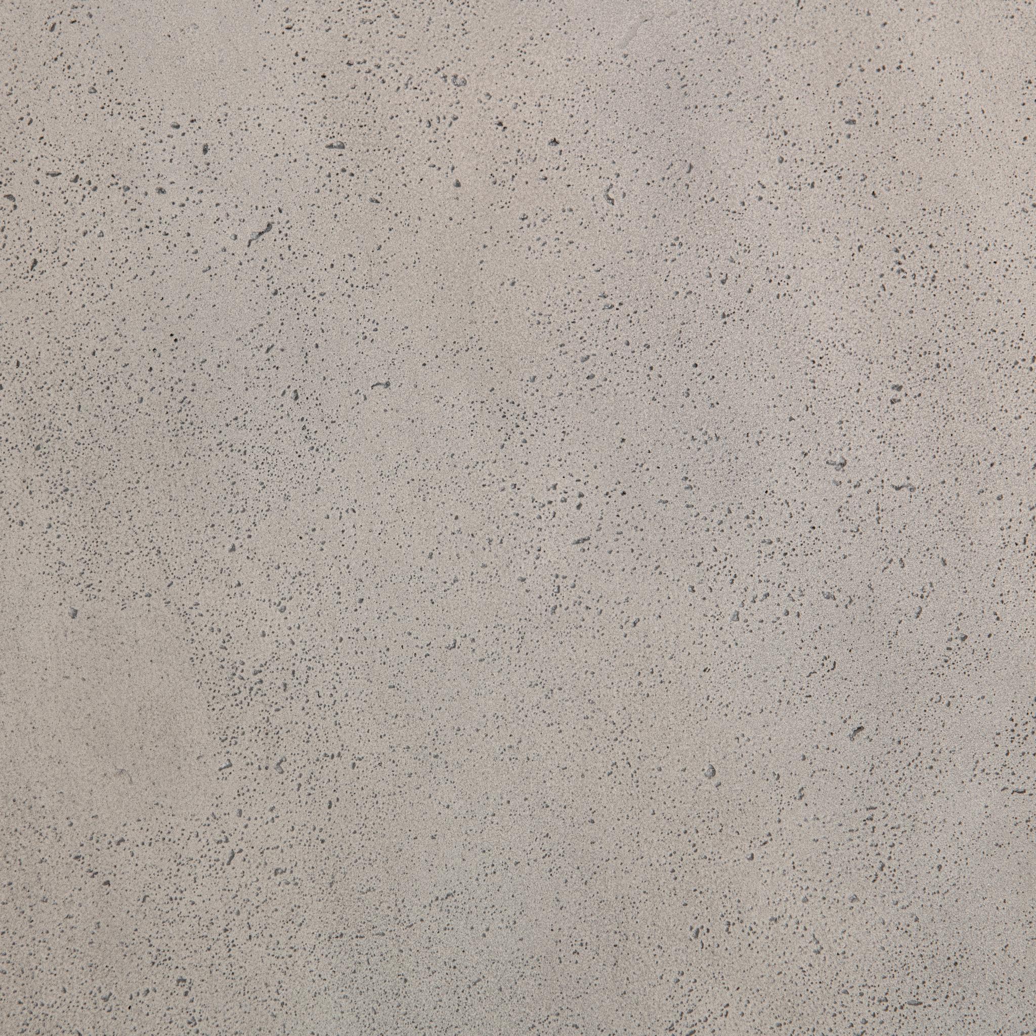 Delaine Outdoor Round Coffee Table - Light Gray