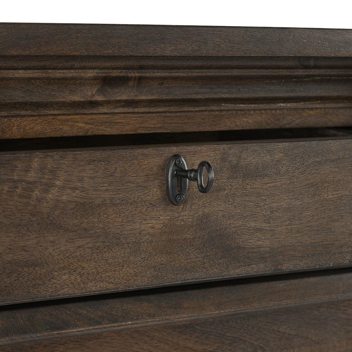 Adelaide Solid Wood 6Dwr Chest - Cocoa Brown