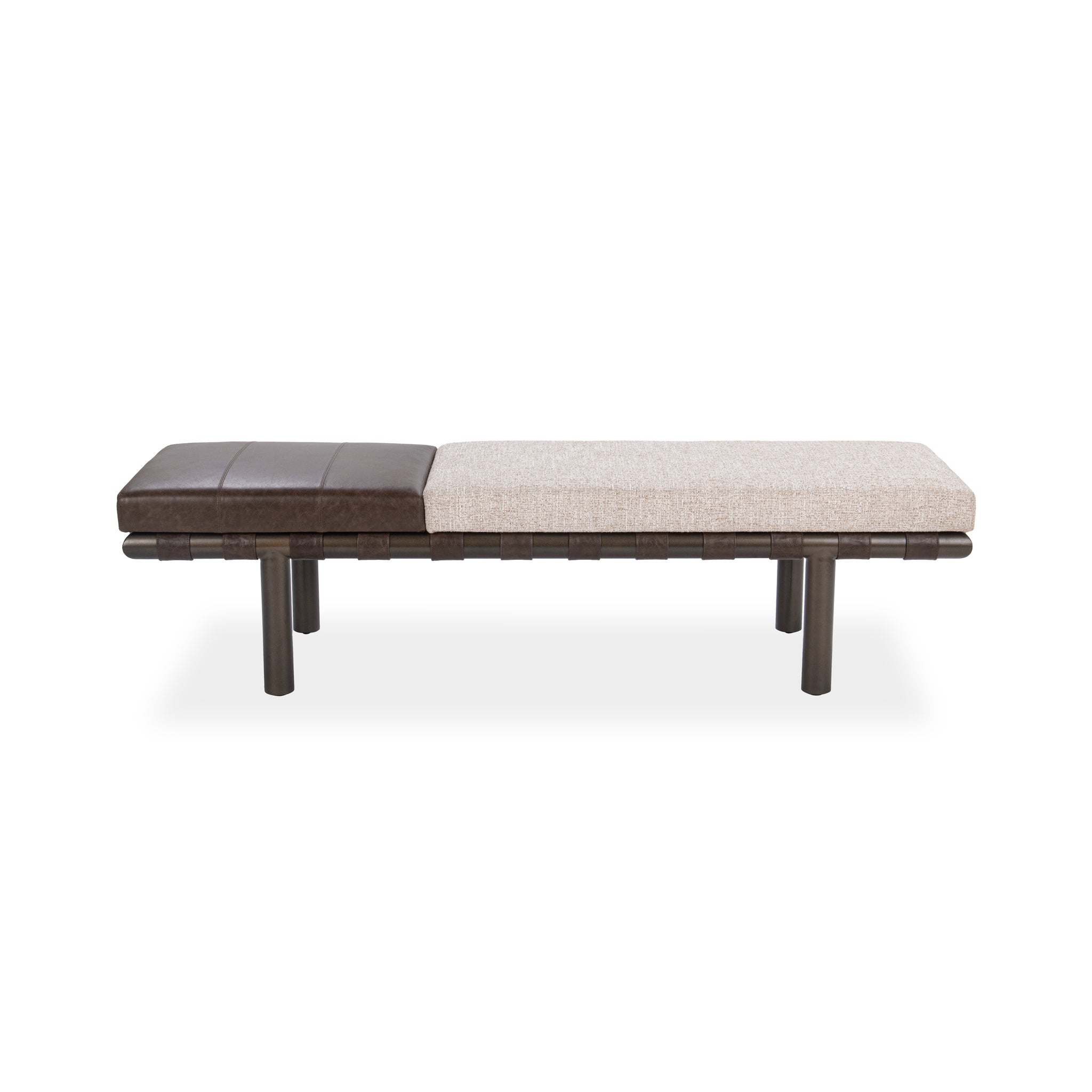 Brooklyn Accent Bench - Coco Latte