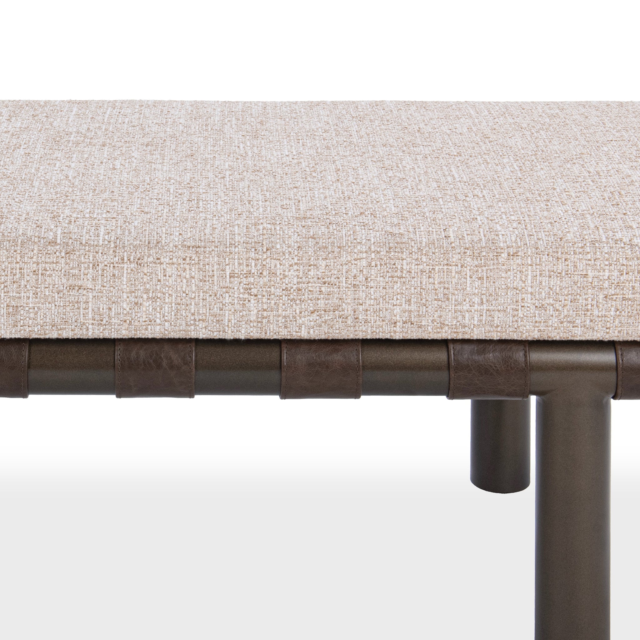 Brooklyn Accent Bench - Coco Latte