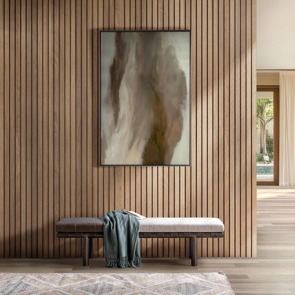 Brooklyn Accent Bench - Coco Latte