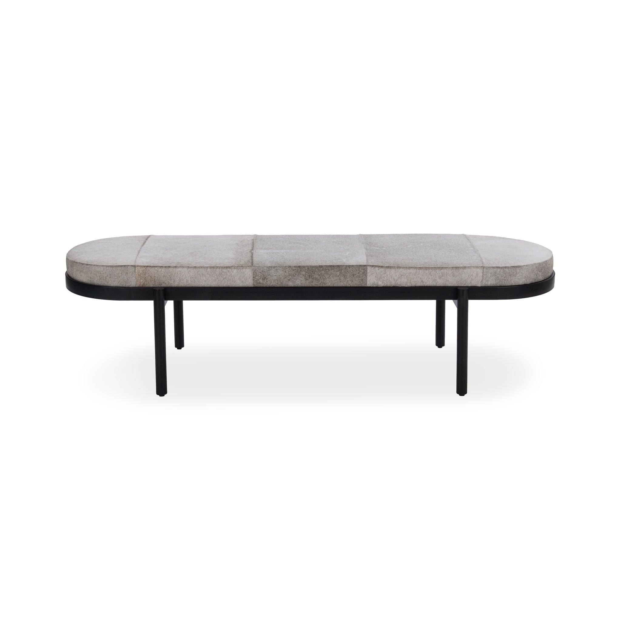 Evelyn Accent Bench - Sparrow Gray