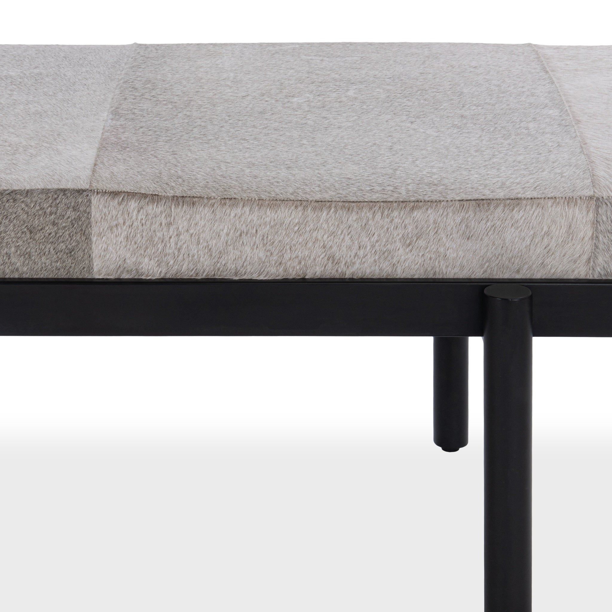 Evelyn Accent Bench - Sparrow Gray