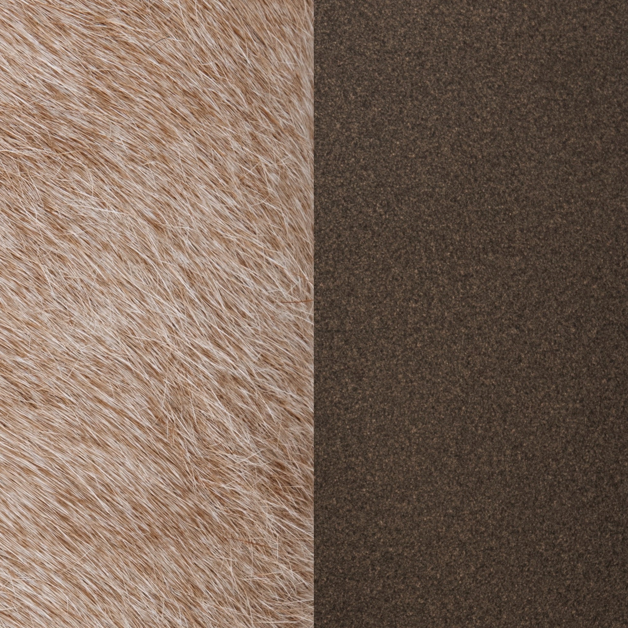 Andre 40" Round Ottoman - Canyon Dust