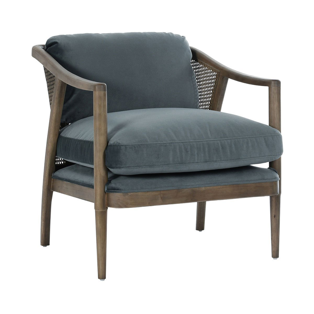 Cody Upholstered Accent Chair - Gray