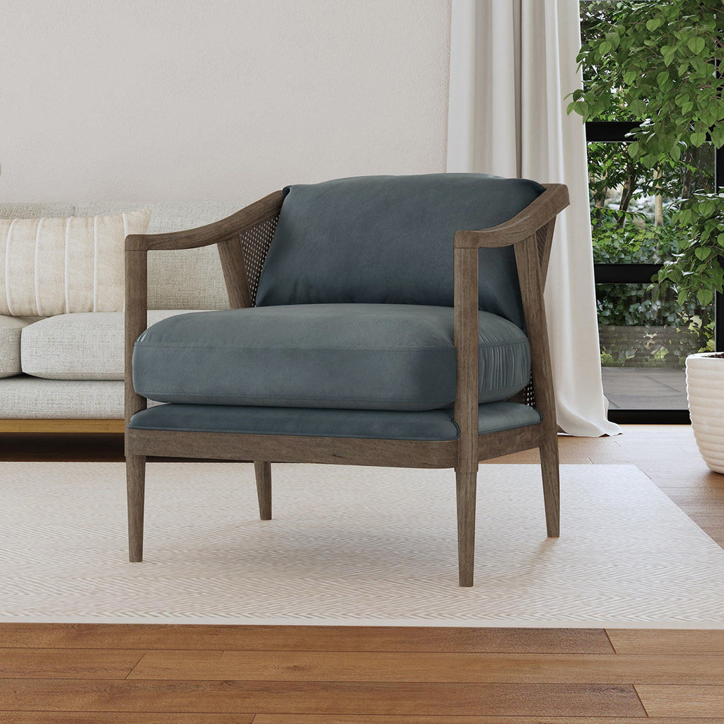 Cody Upholstered Accent Chair - Gray