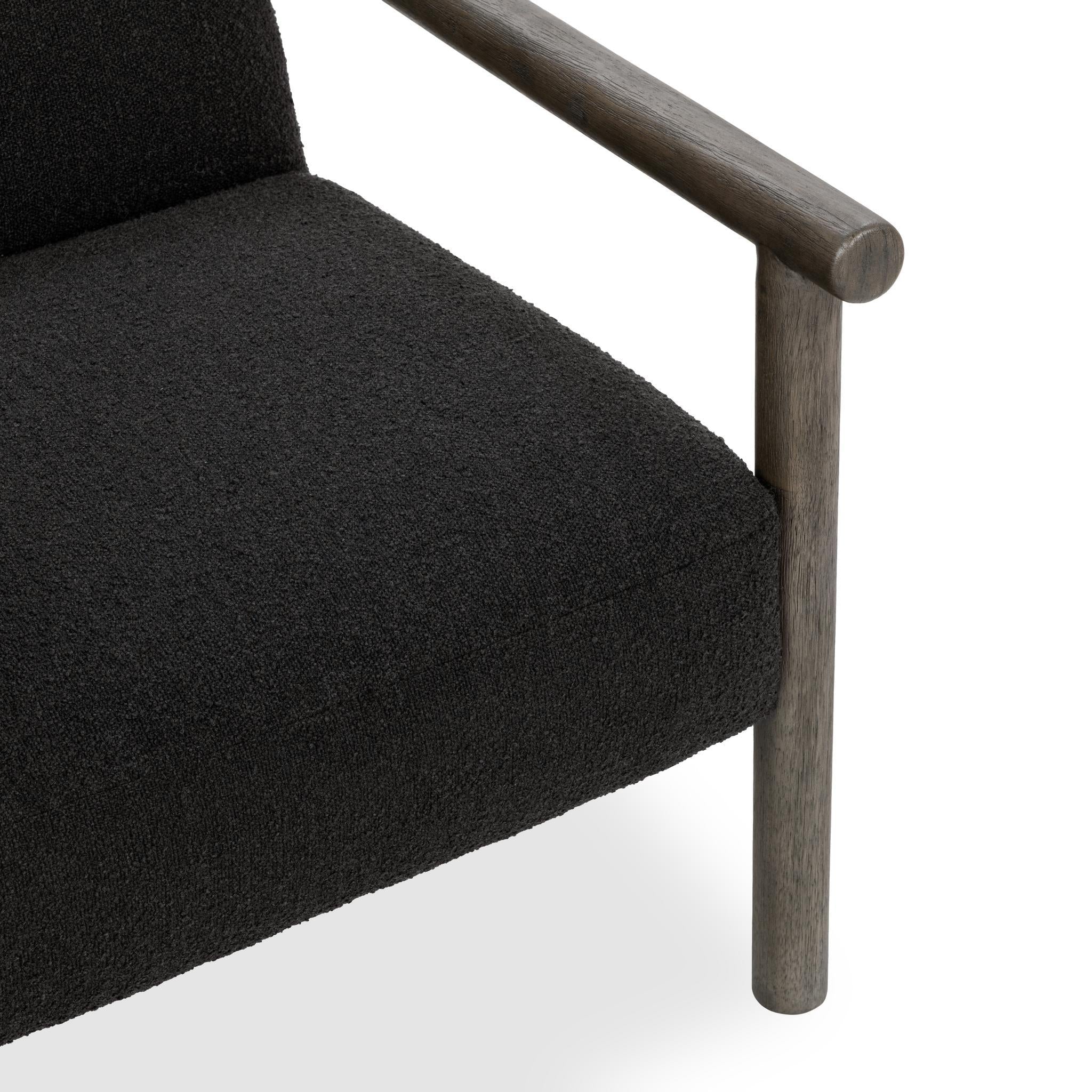 Azoria Accent Chair - Charcoal
