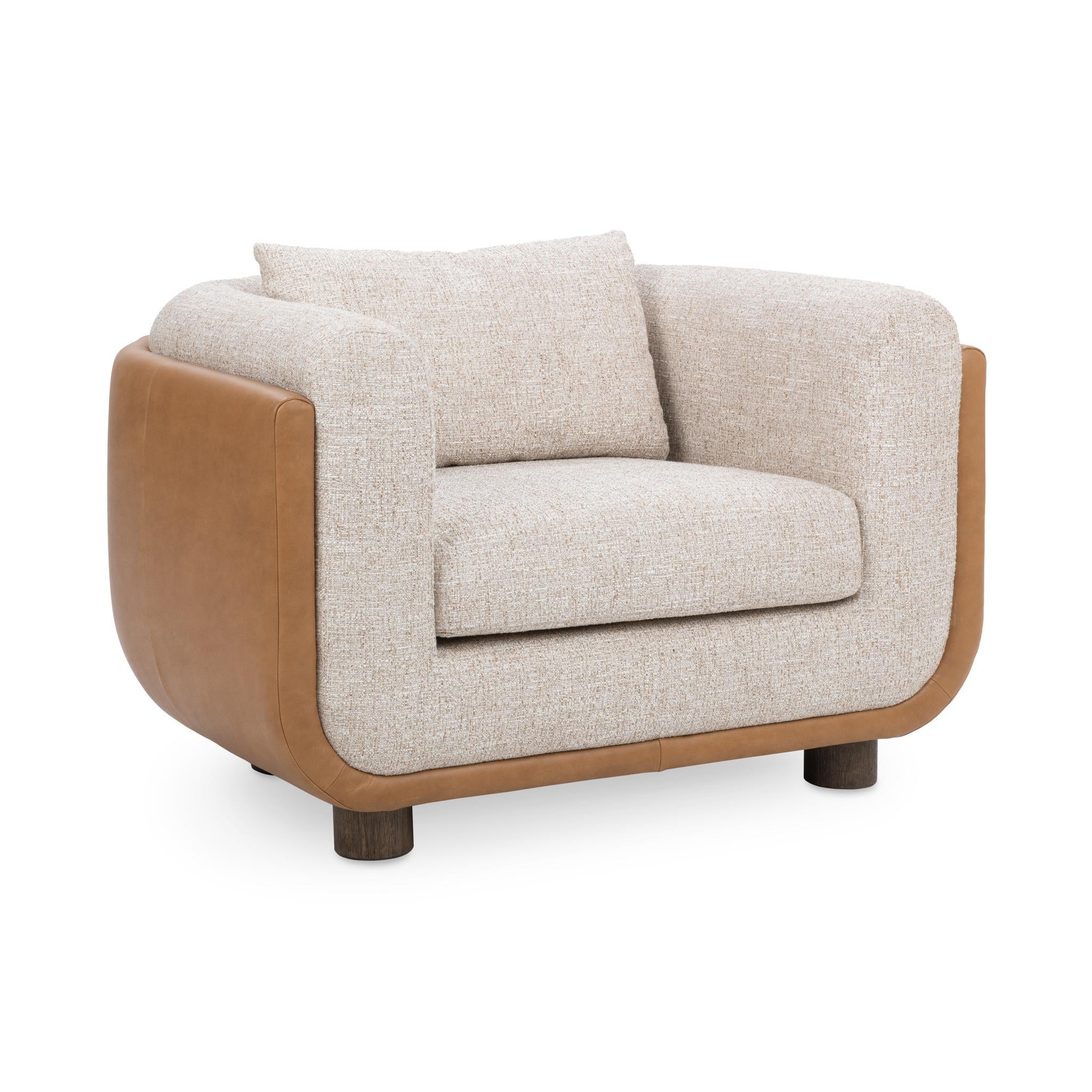 Dania Accent Chair - Latte