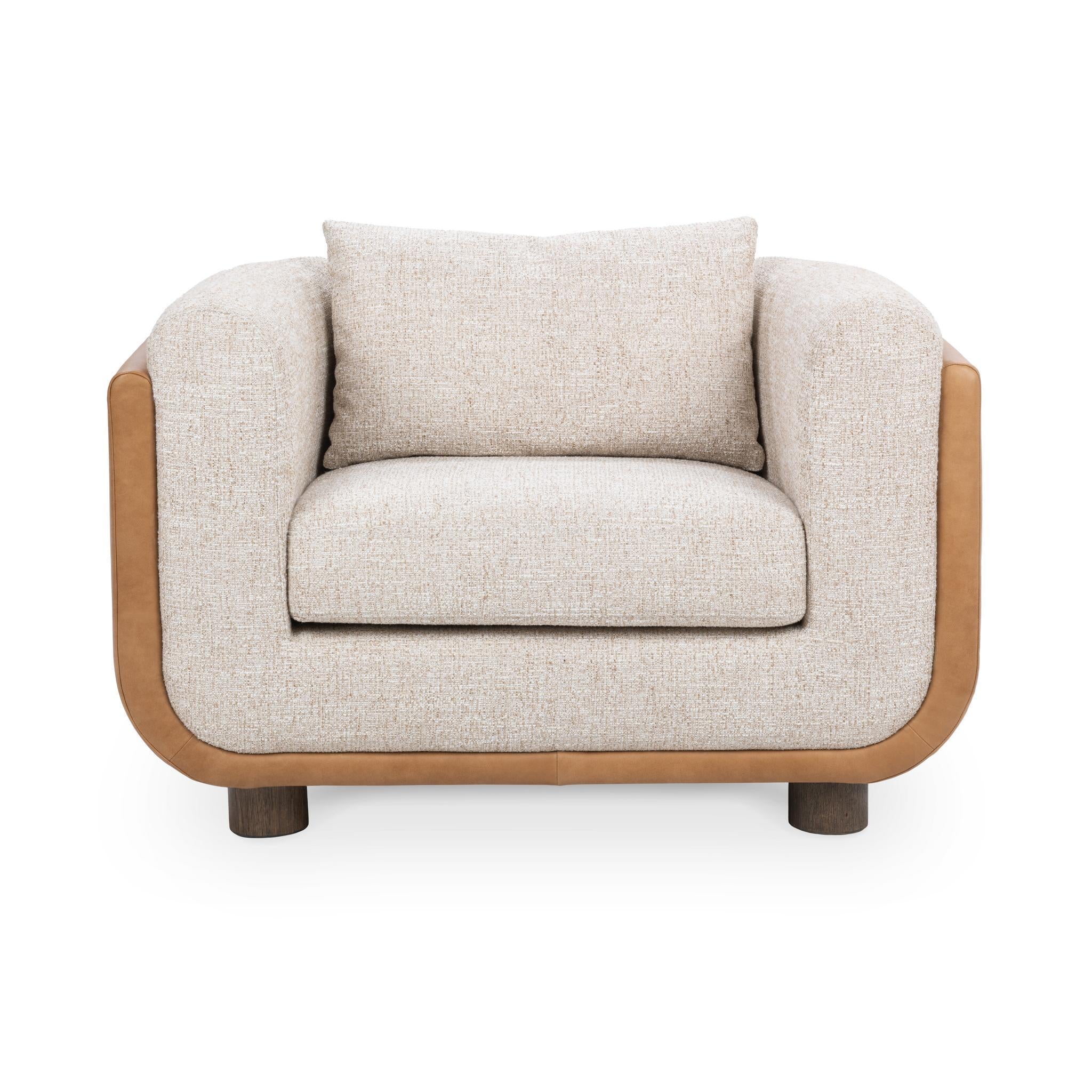Dania Accent Chair - Latte