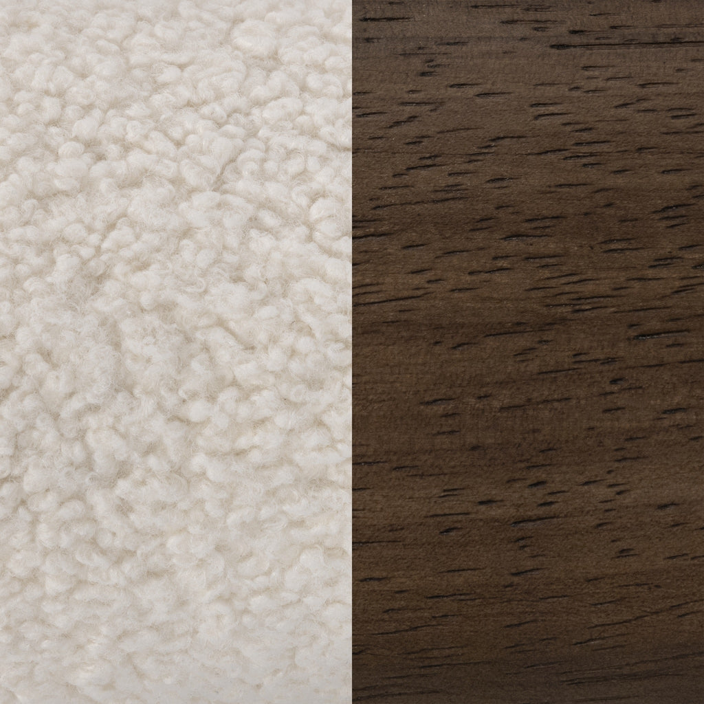 Dahlia Accent Chair - Ivory Fleece