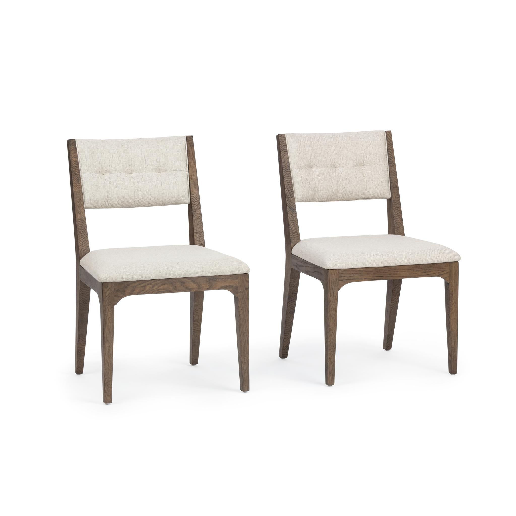 Estelle Dining Chair Set of 2 - Soft Cocoa