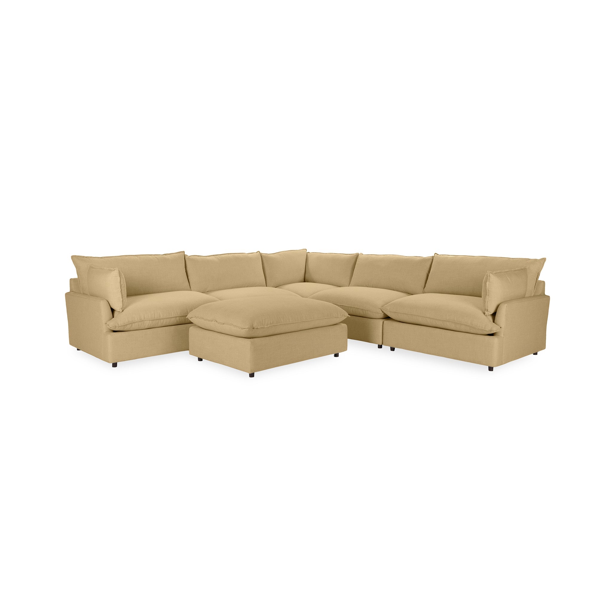 Caplan 6-Piece Modular Sectional w/ Ottoman