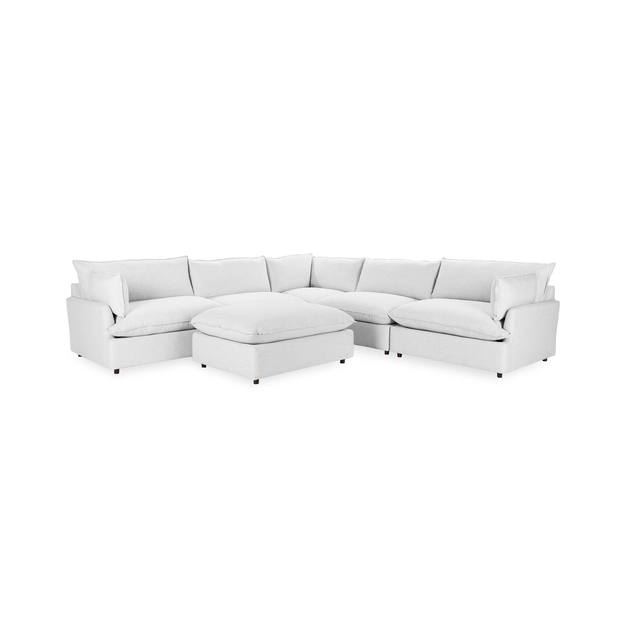 Caplan 6-Piece Modular Sectional w/ Ottoman