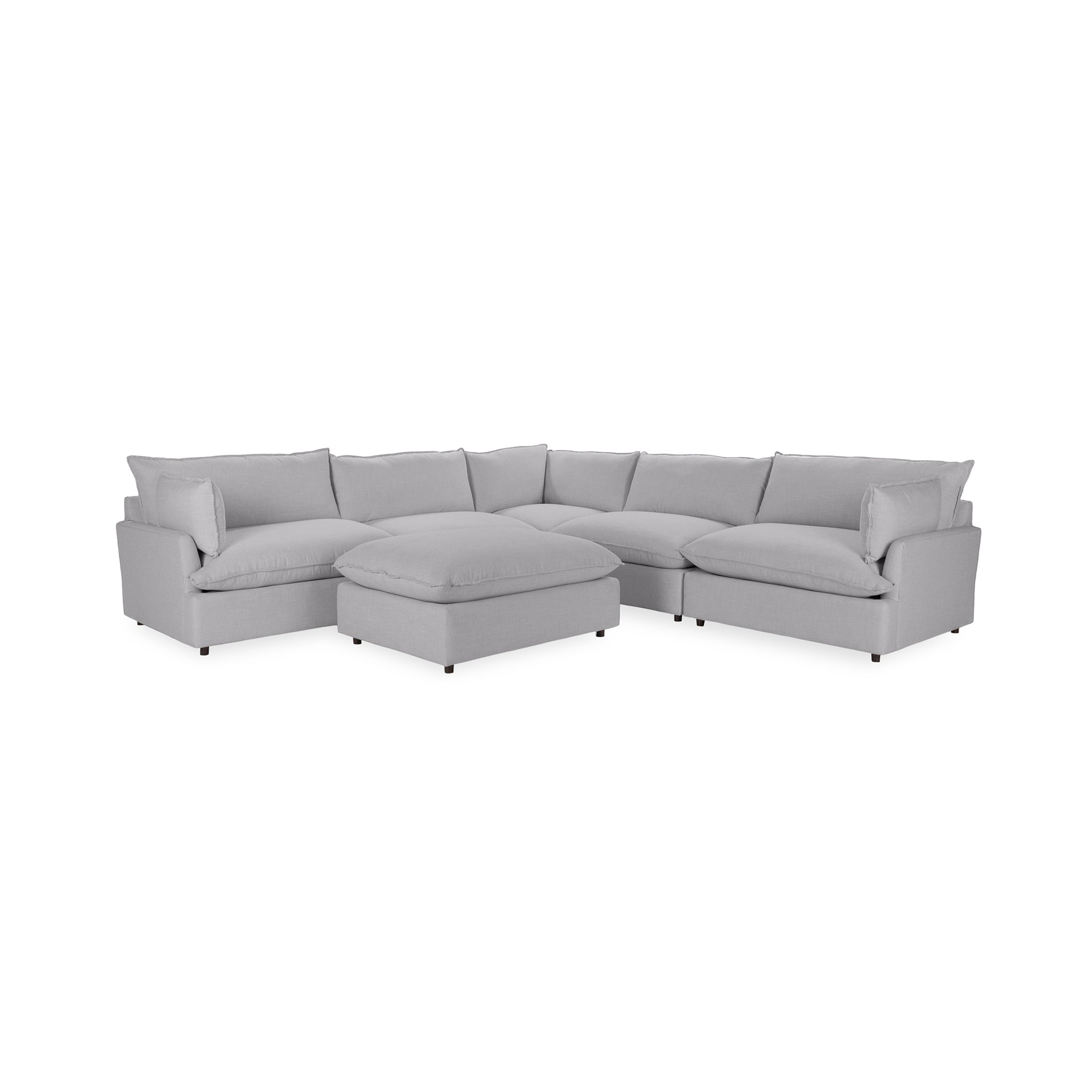 Caplan 6-Piece Modular Sectional w/ Ottoman