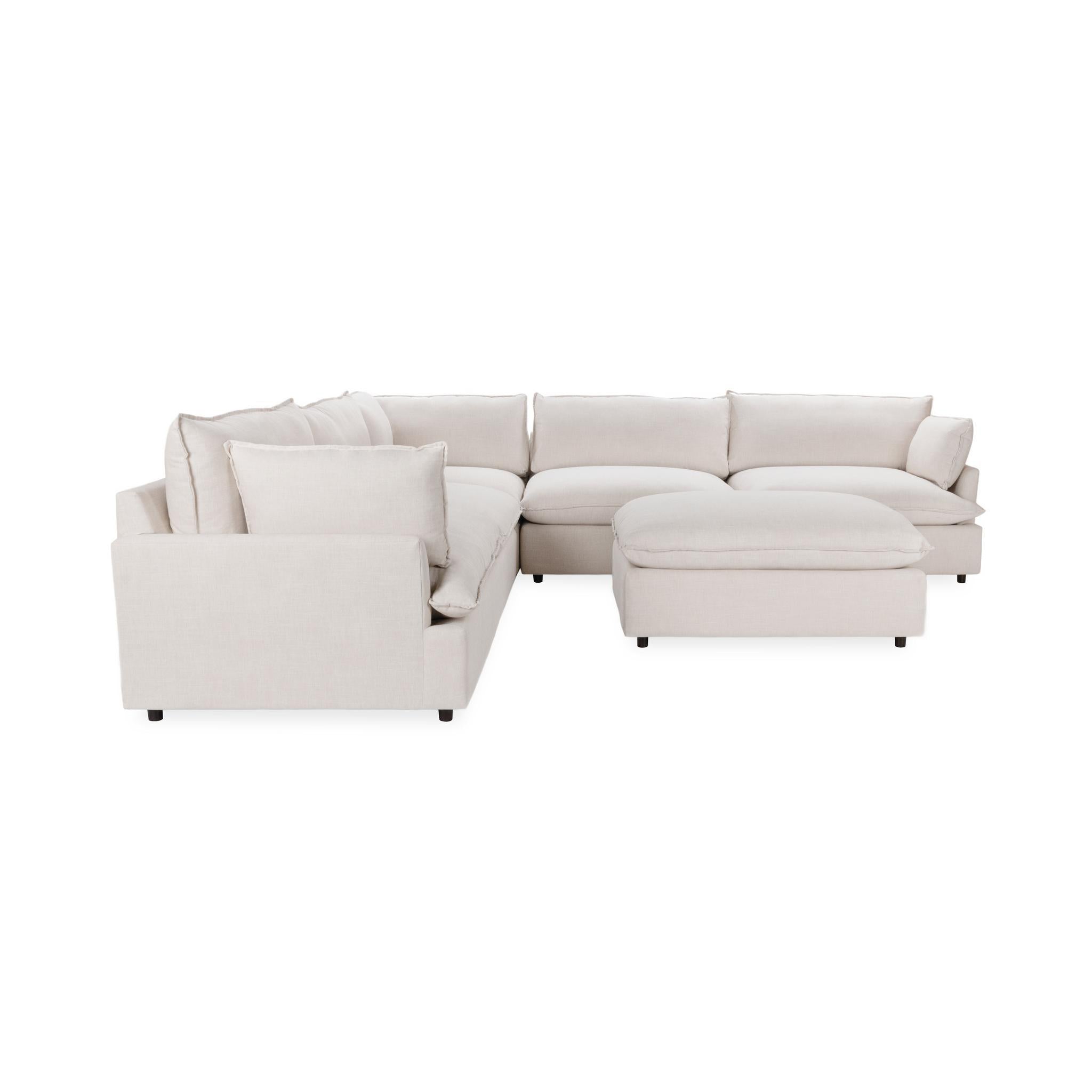 Caplan 6-Piece Modular Sectional w/ Ottoman