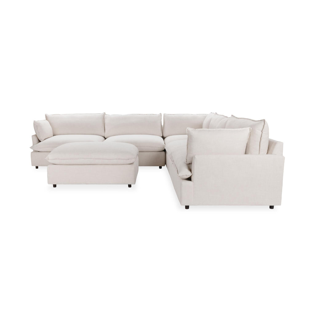 Caplan 6-Piece Modular Sectional w/ Ottoman