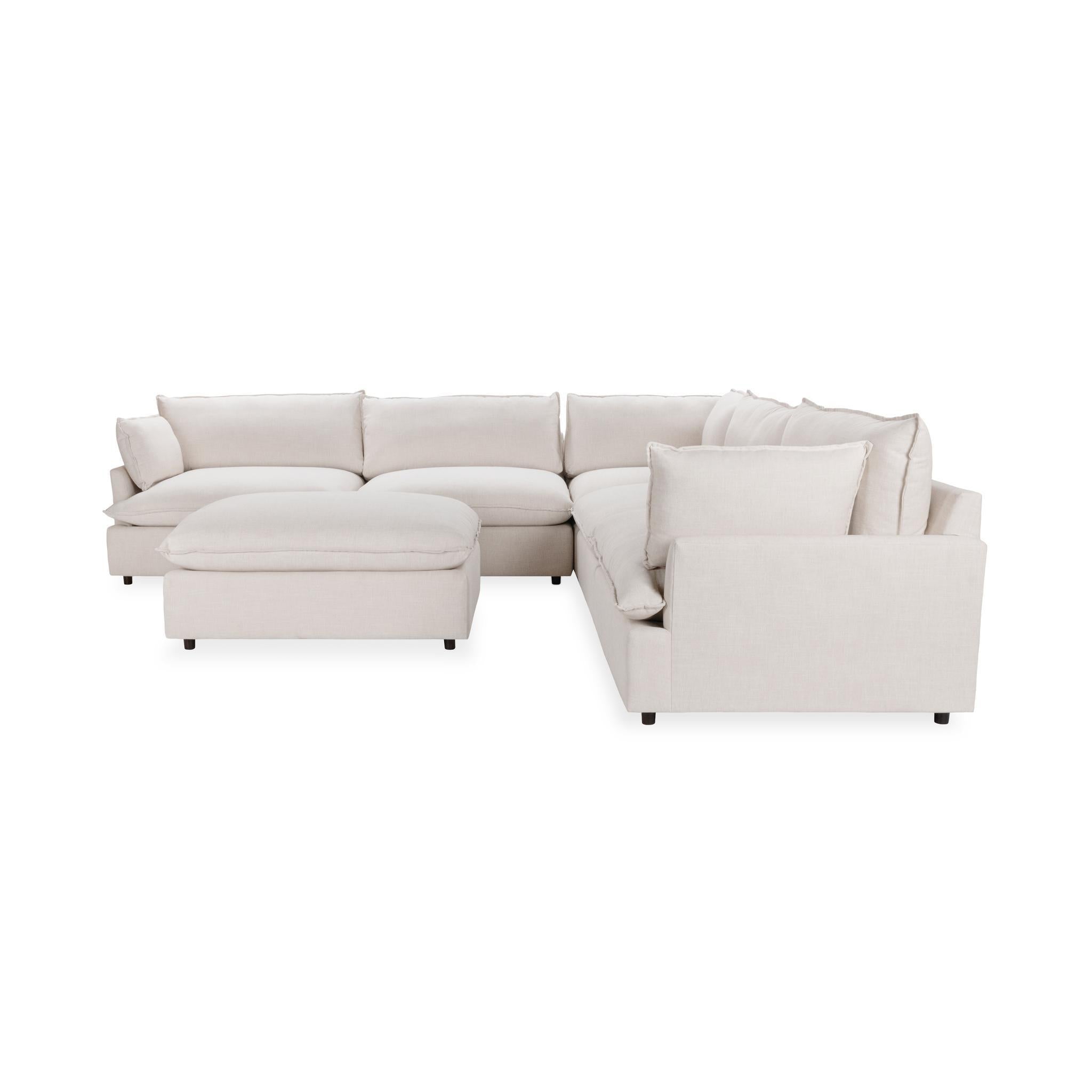 Caplan 6-Piece Modular Sectional w/ Ottoman