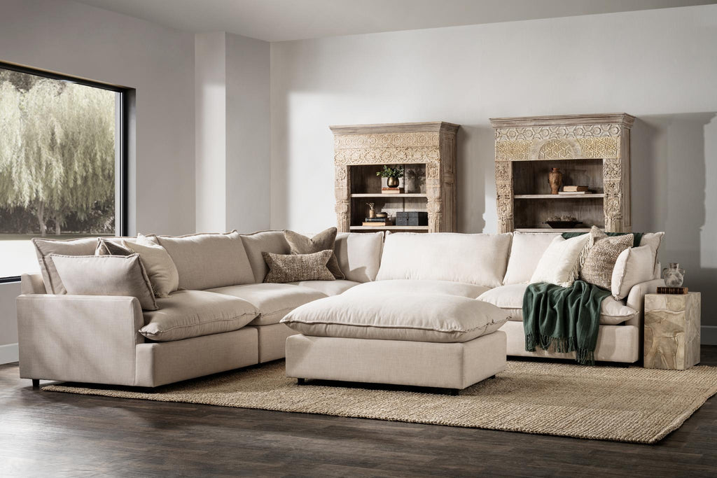 Caplan 6-Piece Modular Sectional w/ Ottoman
