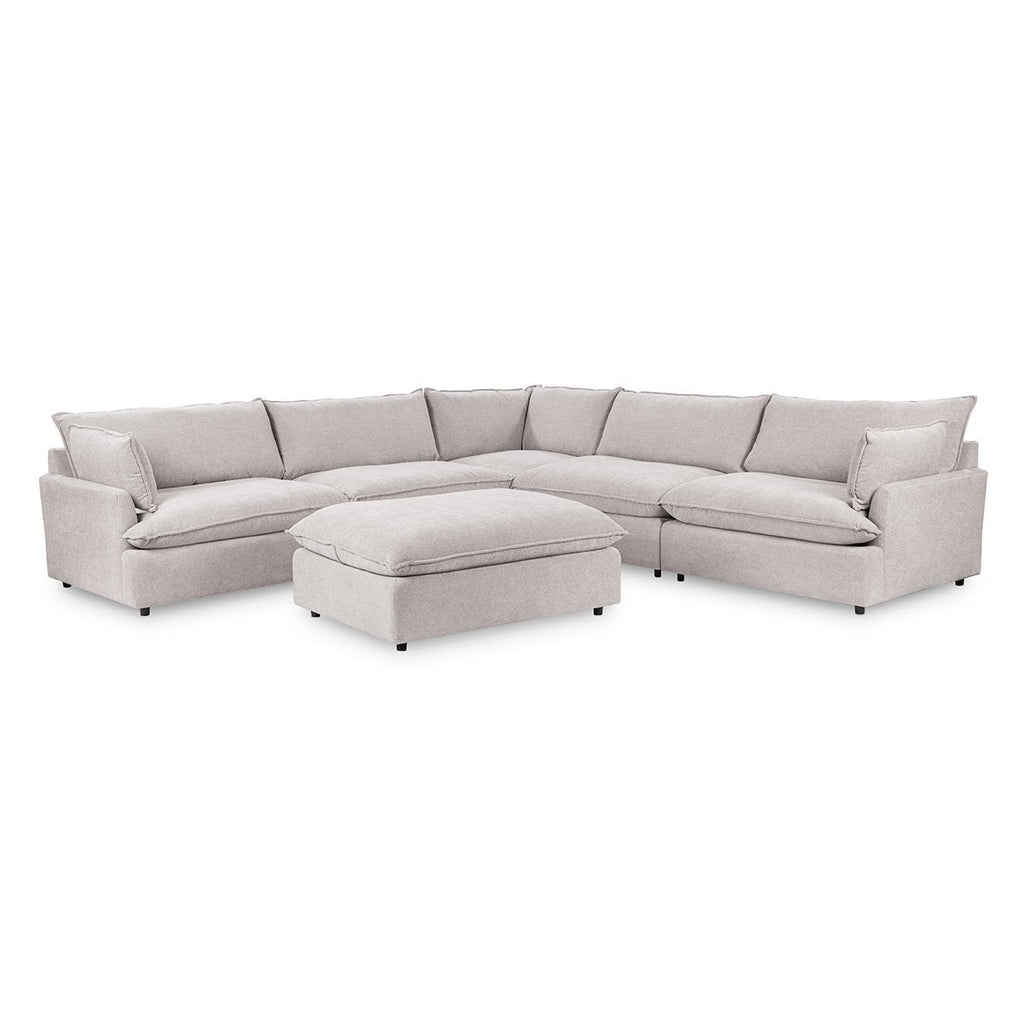 Caplan 6-Piece Modular Sectional w/ Ottoman