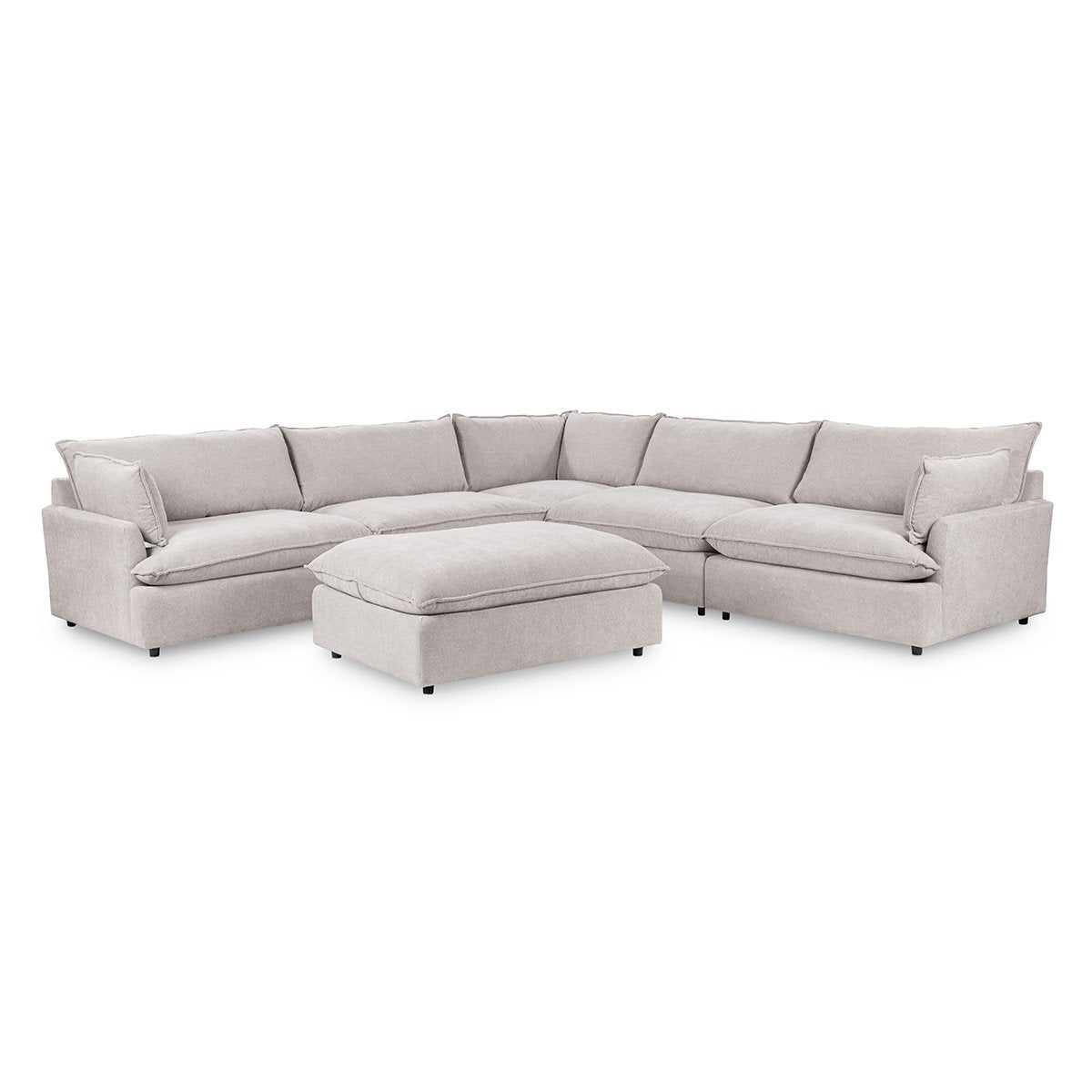 Caplan 6-Piece Modular Sectional w/ Ottoman