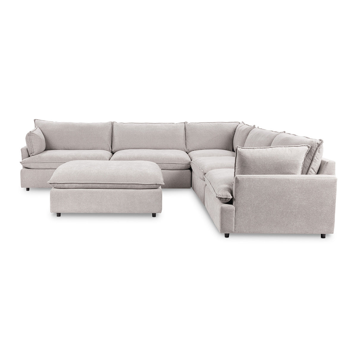 Caplan 6-Piece Modular Sectional w/ Ottoman