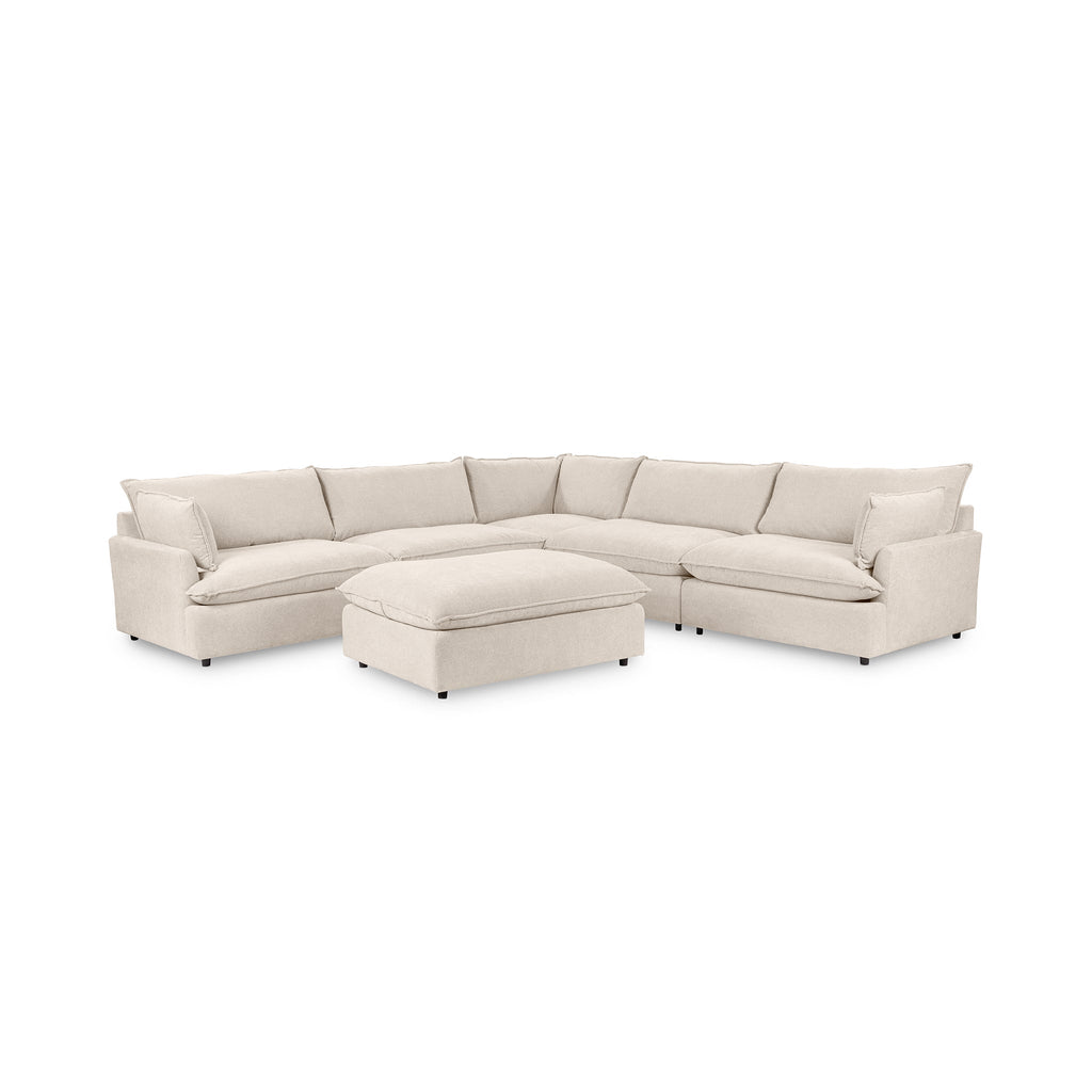 Caplan 6-Piece Modular Sectional w/ Ottoman