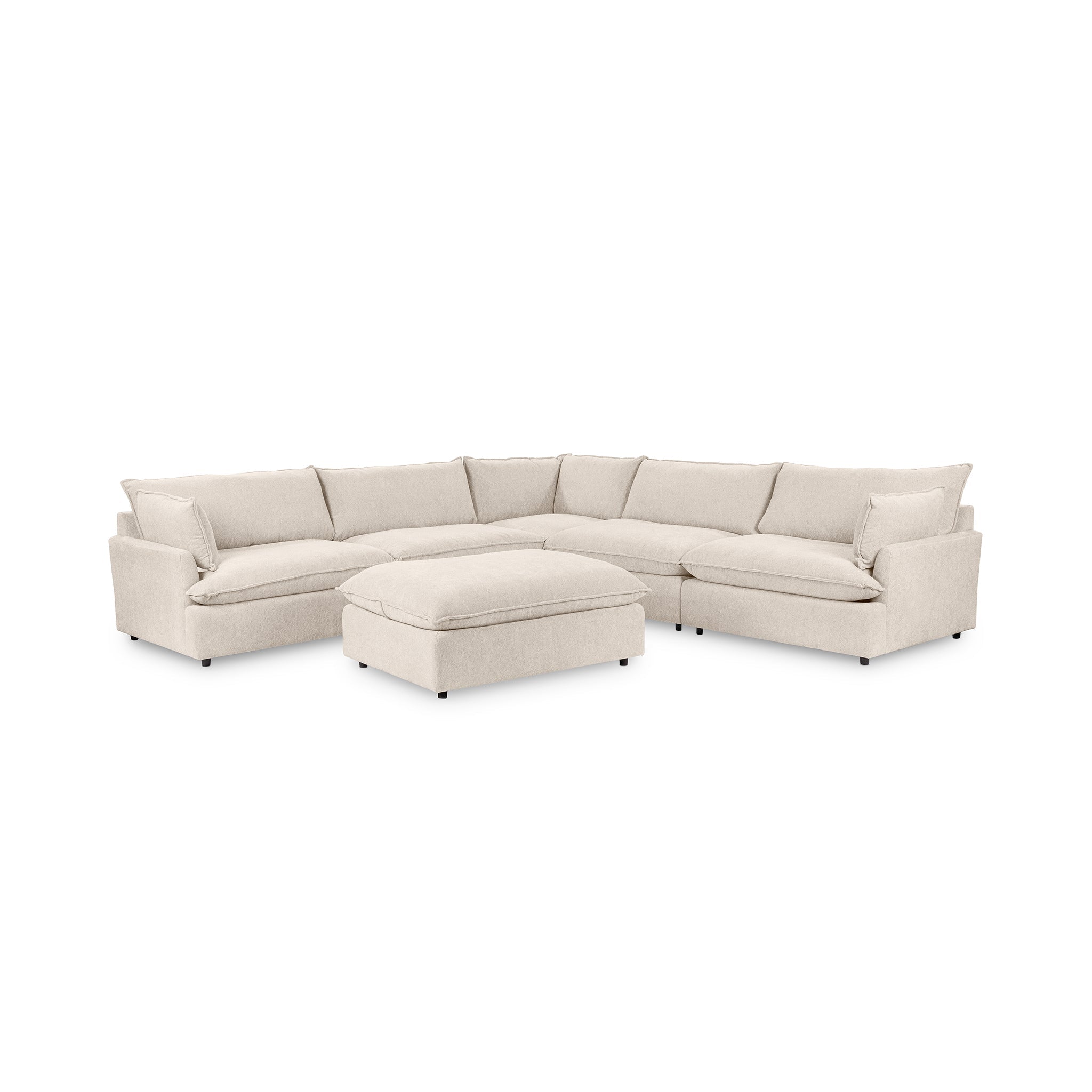 Caplan 6-Piece Modular Sectional w/ Ottoman