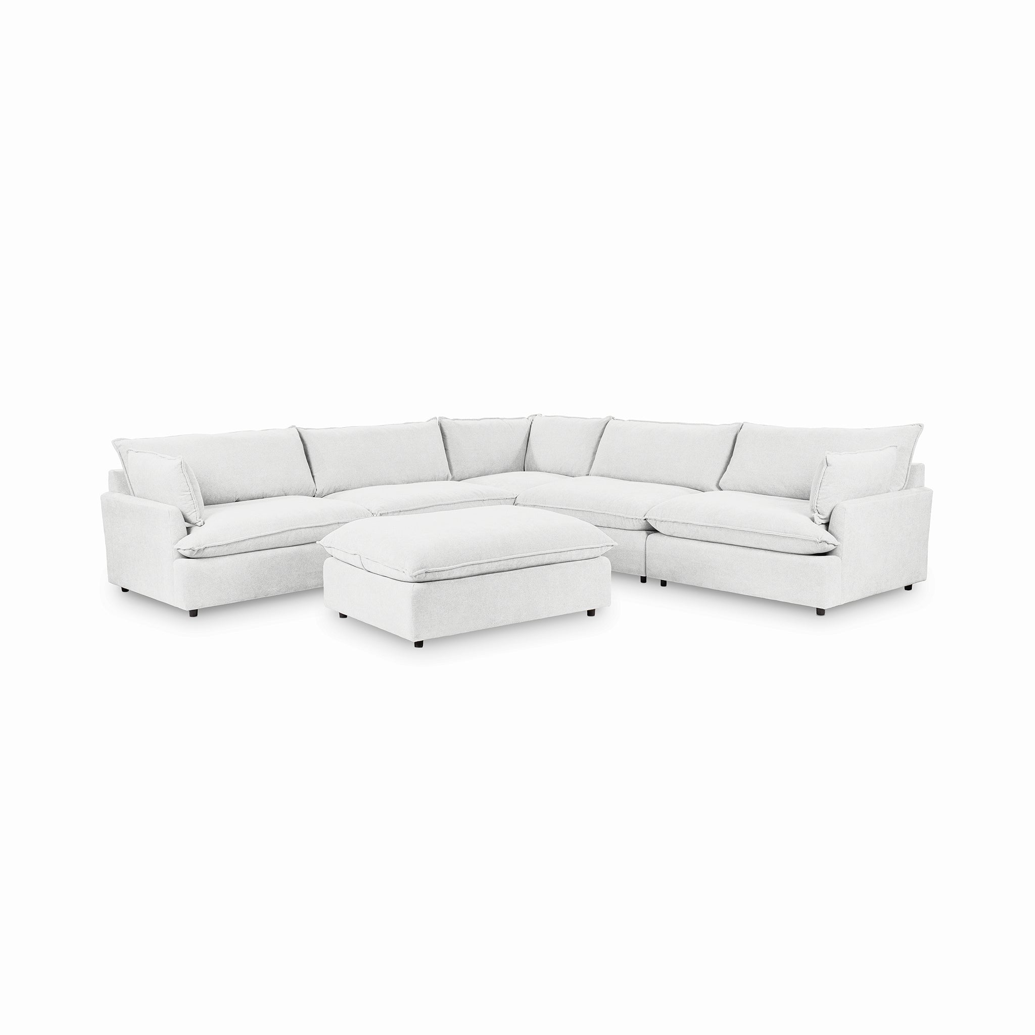 Caplan 6-Piece Modular Sectional w/ Ottoman